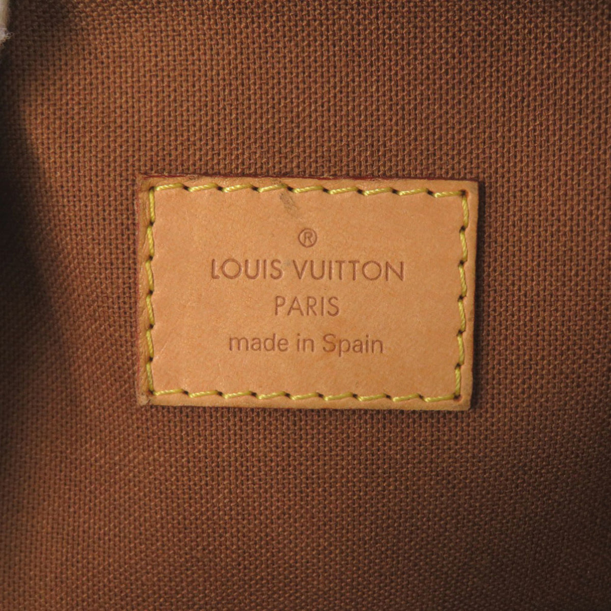 Louis Vuitton Brown Monogram Pochette Sling Bag (Pre-Owned)