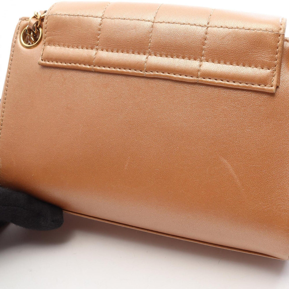 Chanel Pink Leather Handbag Shoulder Bag (Pre-Owned)