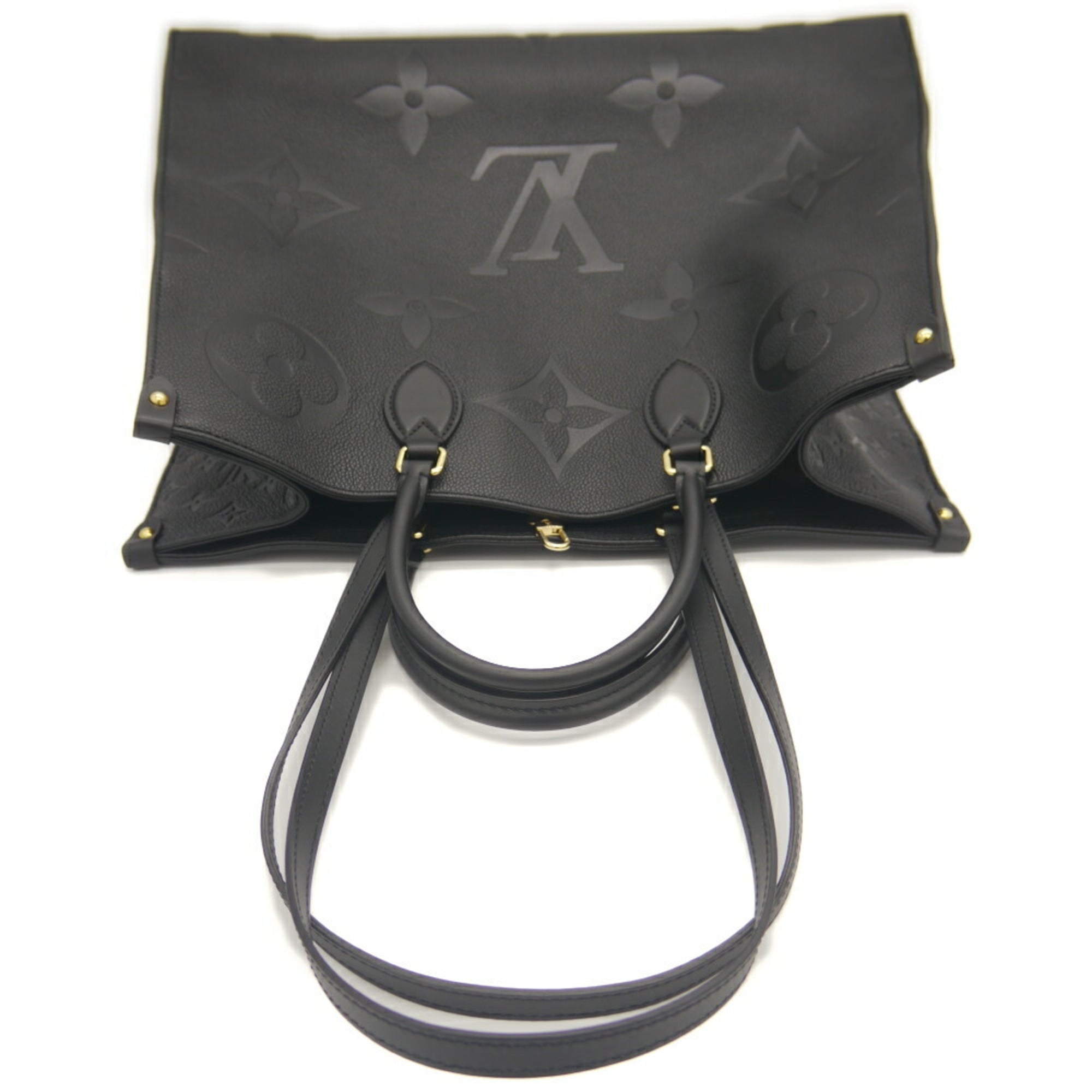 Louis Vuitton Black Monogram Monogram Empreinte Leather Tote Bag (Pre-Owned)