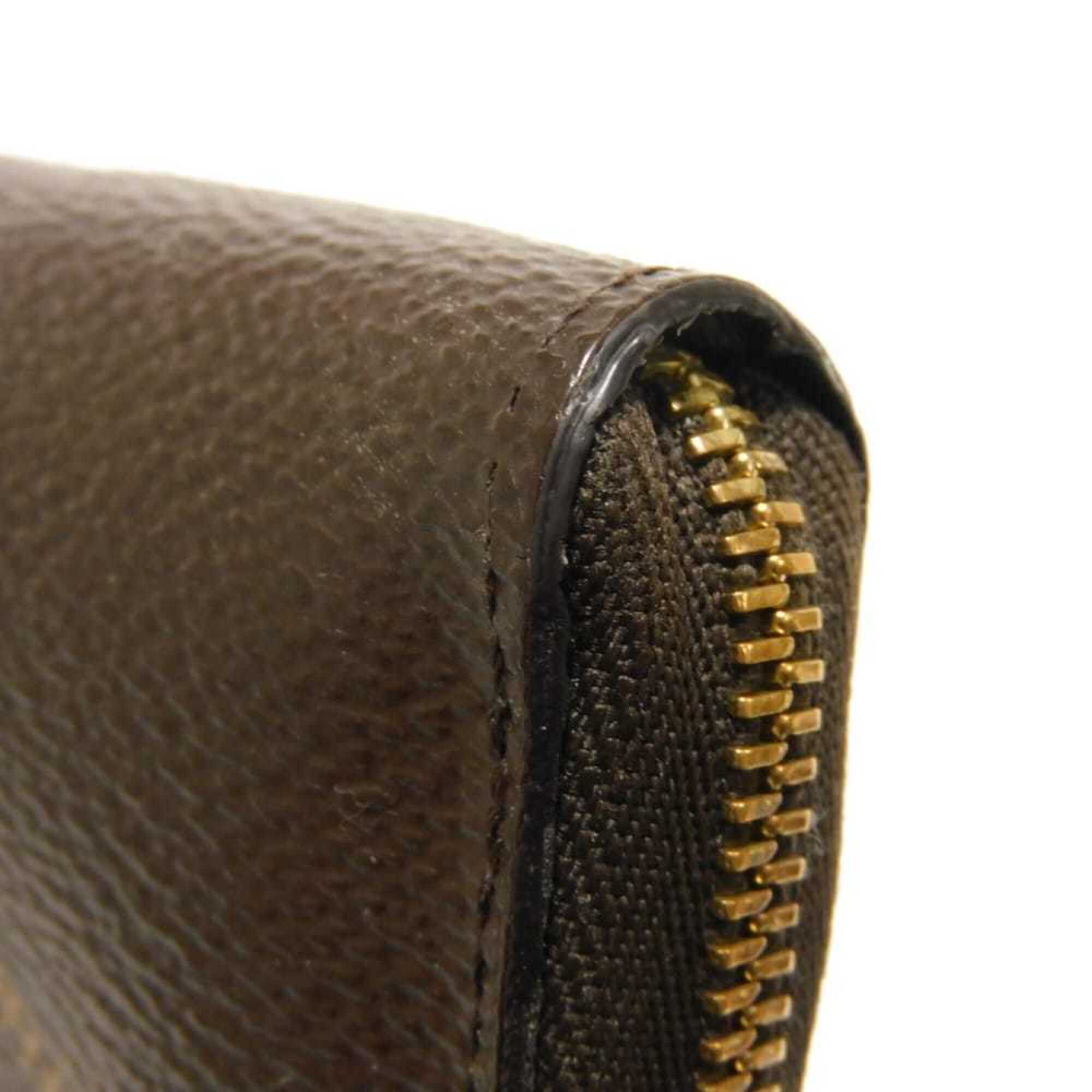 Louis Vuitton Monogram Brown Marron Noir Monogram Canvas Leather Coin Purse/Coin Case (Pre-Owned)