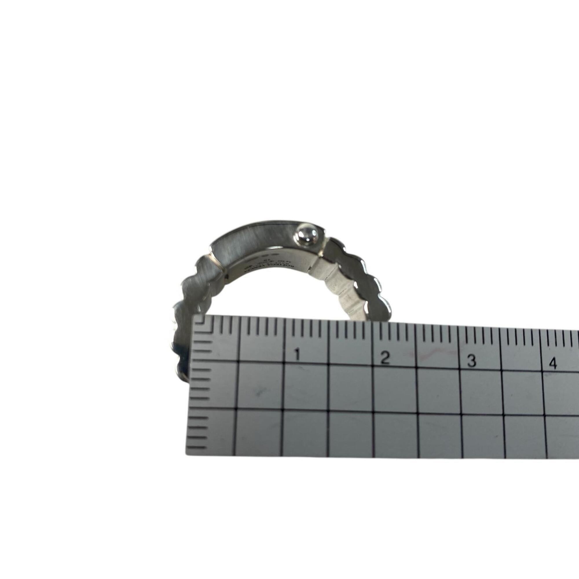 Bottega Veneta Silver Silver 925 Band Ring (Pre-Owned)