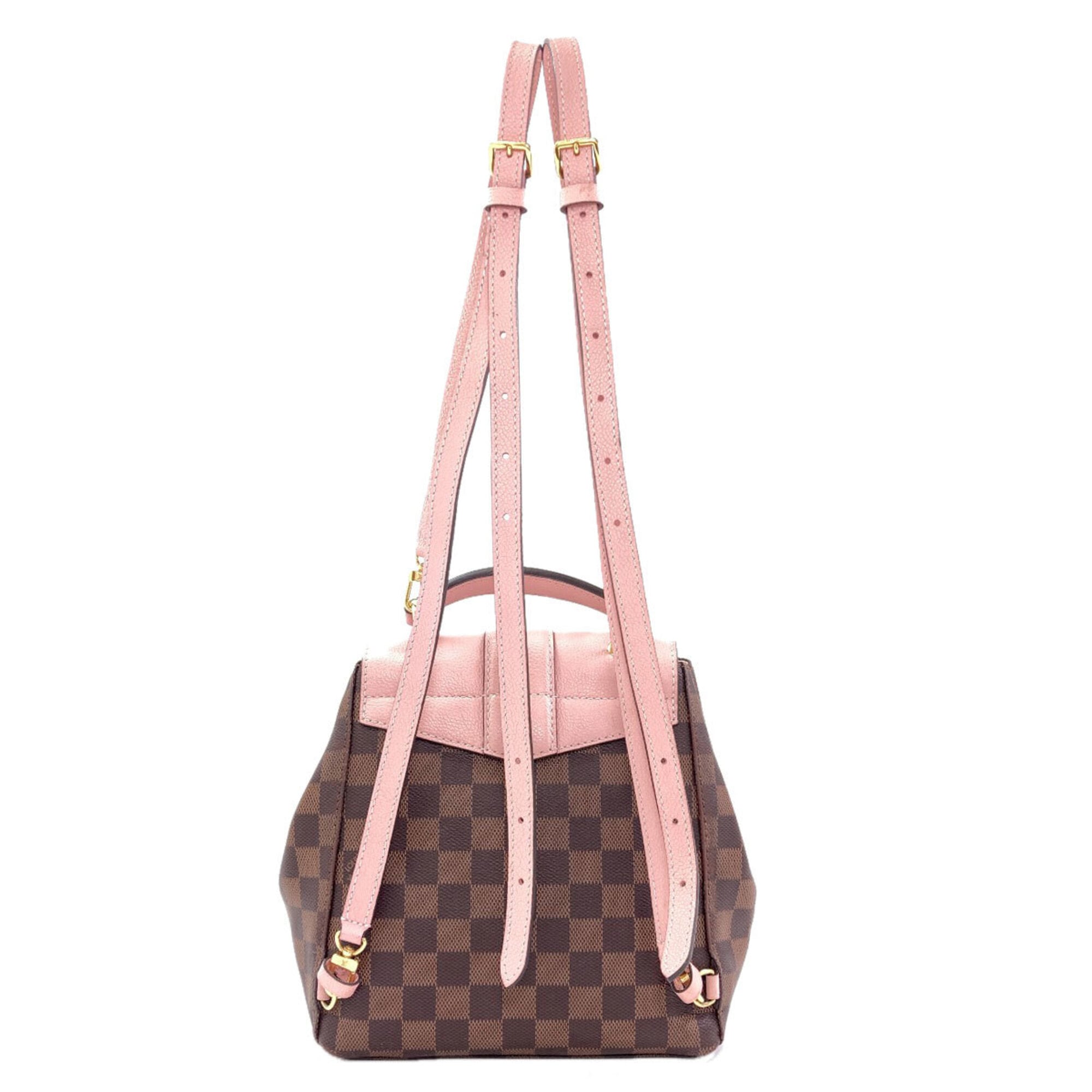 Louis Vuitton Damier Canvas Ebene Magnolia Damier Canvas Backpack (Pre-Owned)