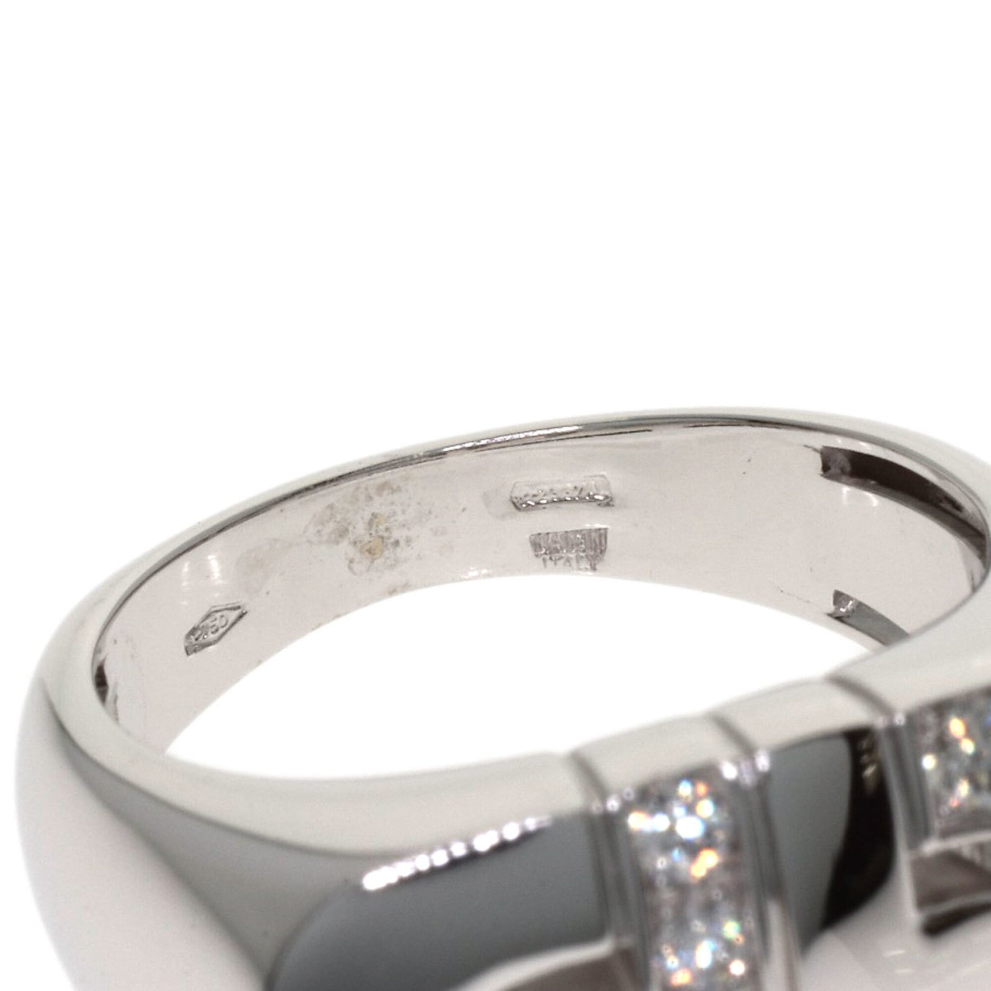 Bvlgari White Gold (18K) Band Ring (Pre-Owned)