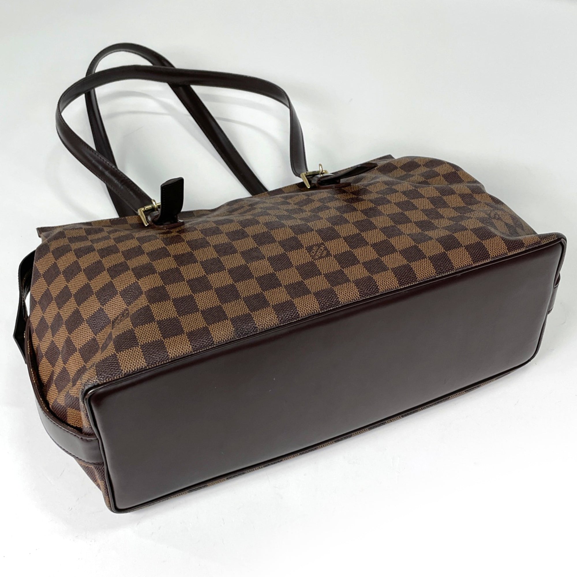 Louis Vuitton Damier Brown Damier Canvas Tote Bag (Pre-Owned)