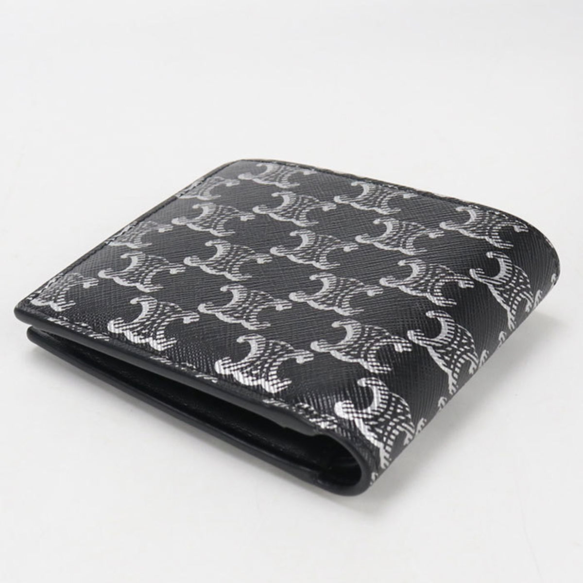 Celine Black Pvc Wallet (Bi-Fold) (Pre-Owned)
