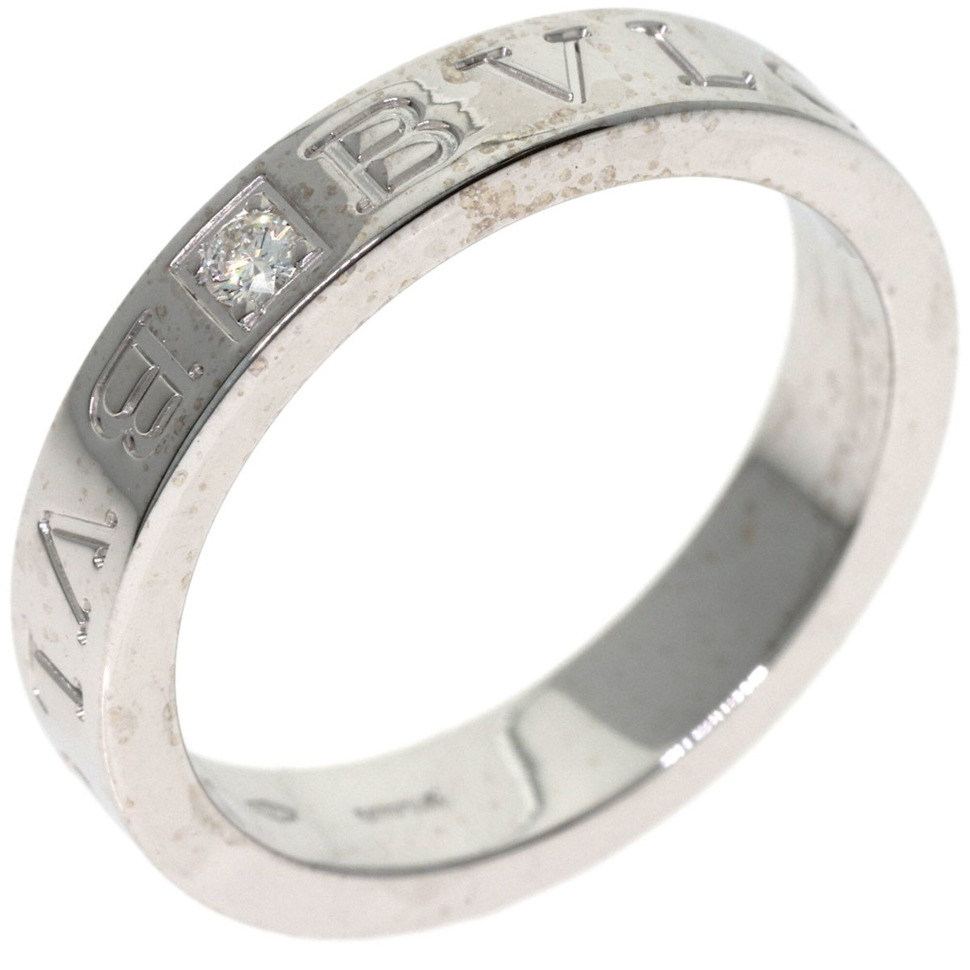 Bvlgari White Gold (18K) Band Ring (Pre-Owned)