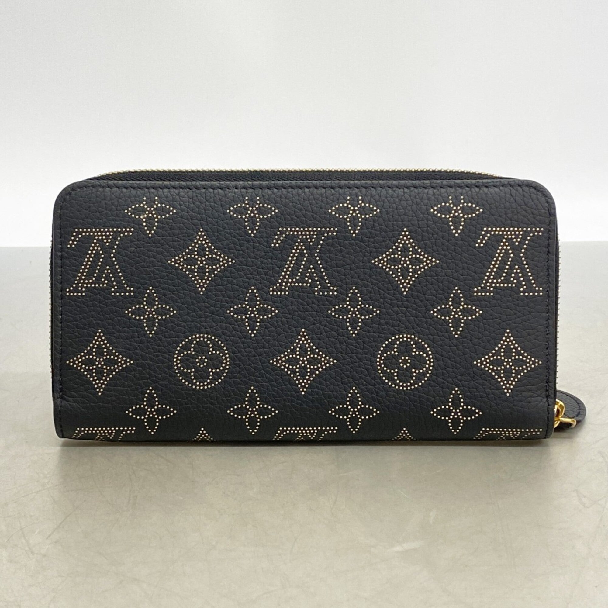 Louis Vuitton Noir Long Wallet (Bi-Fold) (Pre-Owned)