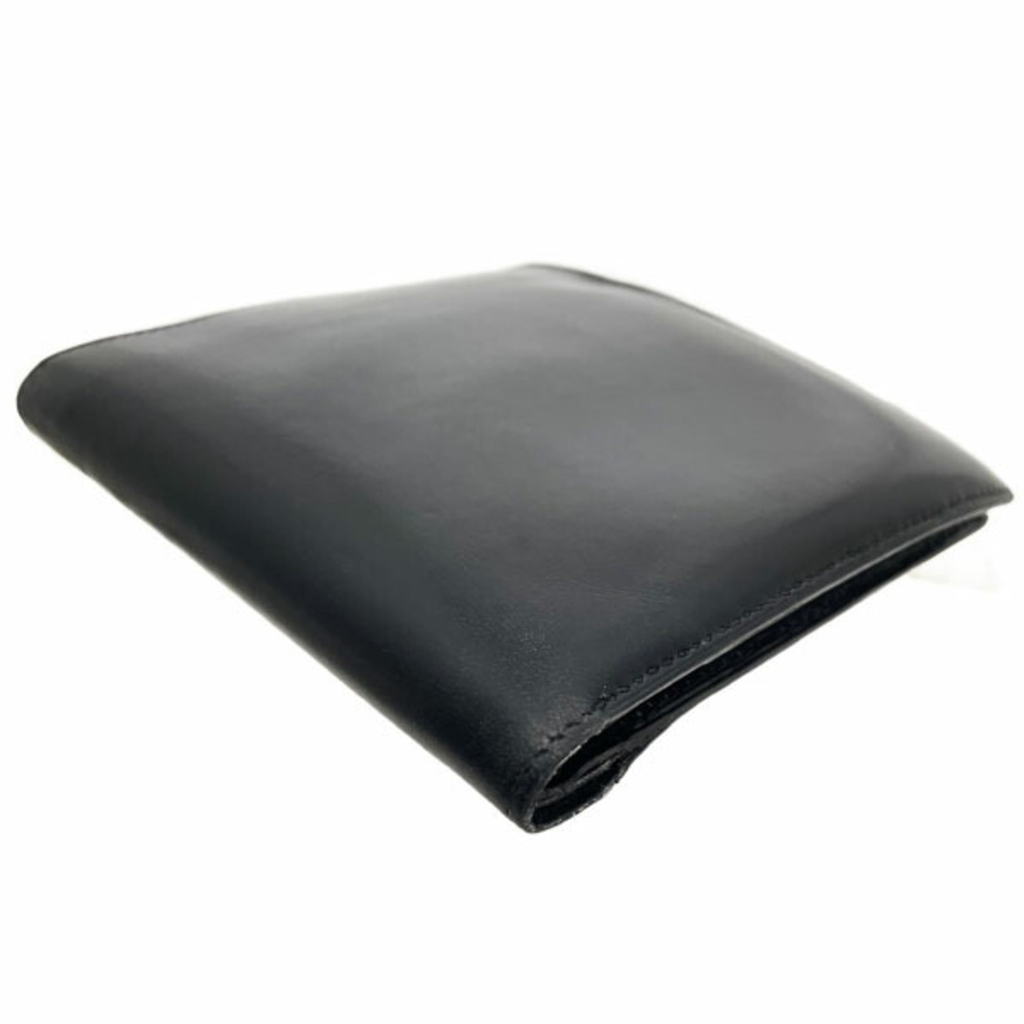 Hermes Black Leather Wallet (Bi-Fold) (Pre-Owned)