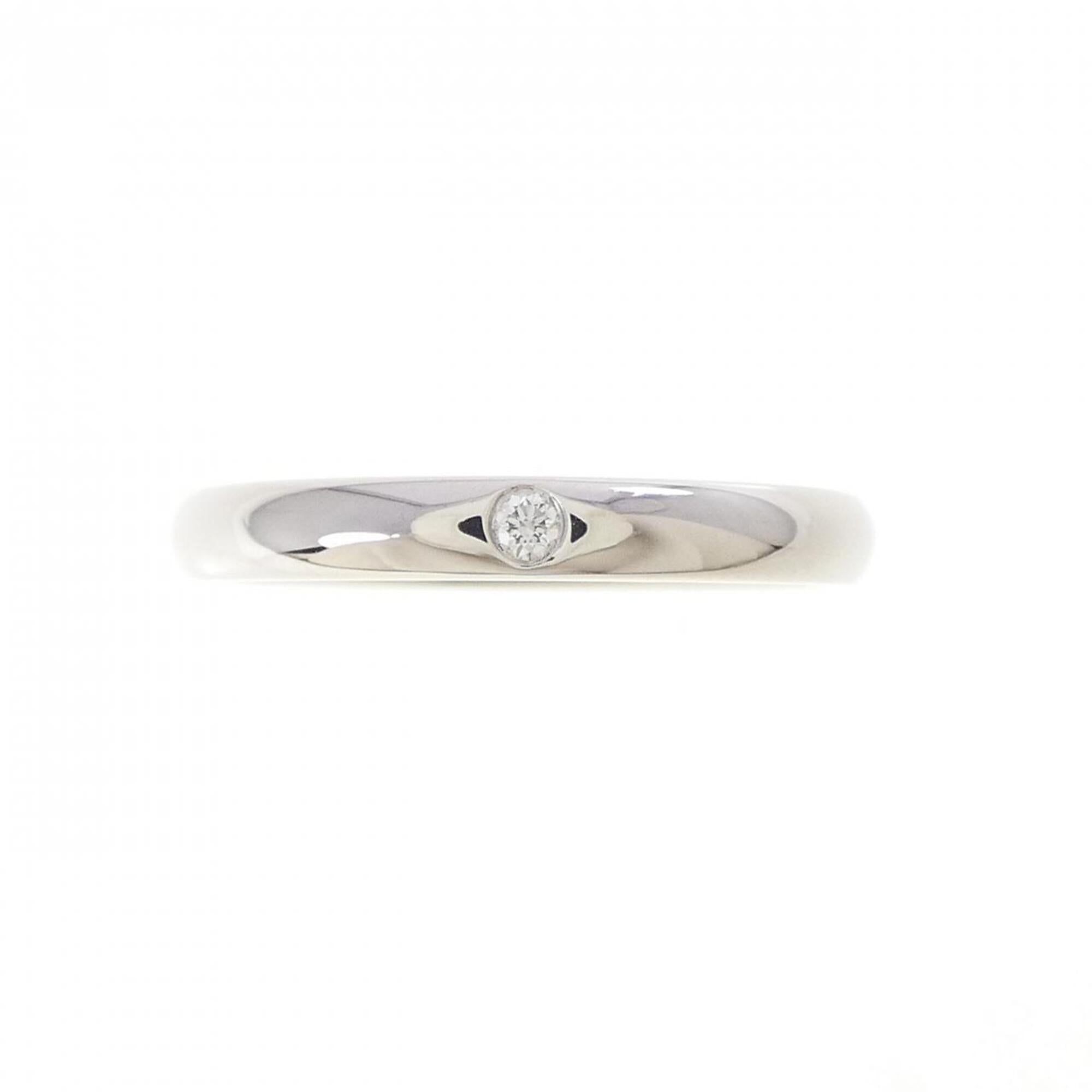 Tiffany Platinum Platinum 950 Band Ring (Pre-Owned)