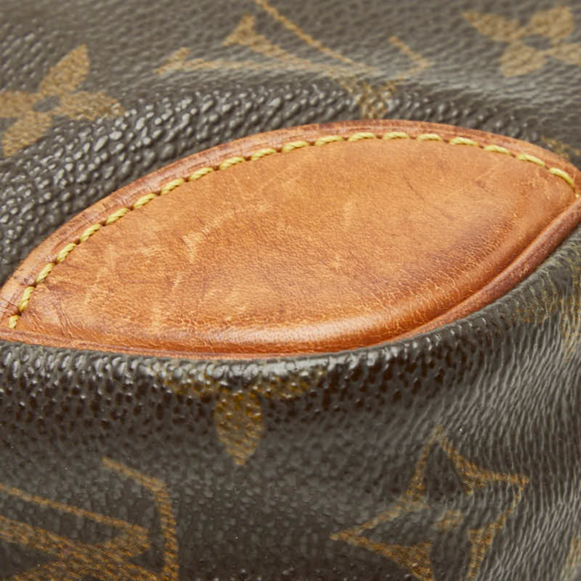 Louis Vuitton Brown Pvc Leather Clutch Bag (Pre-Owned)