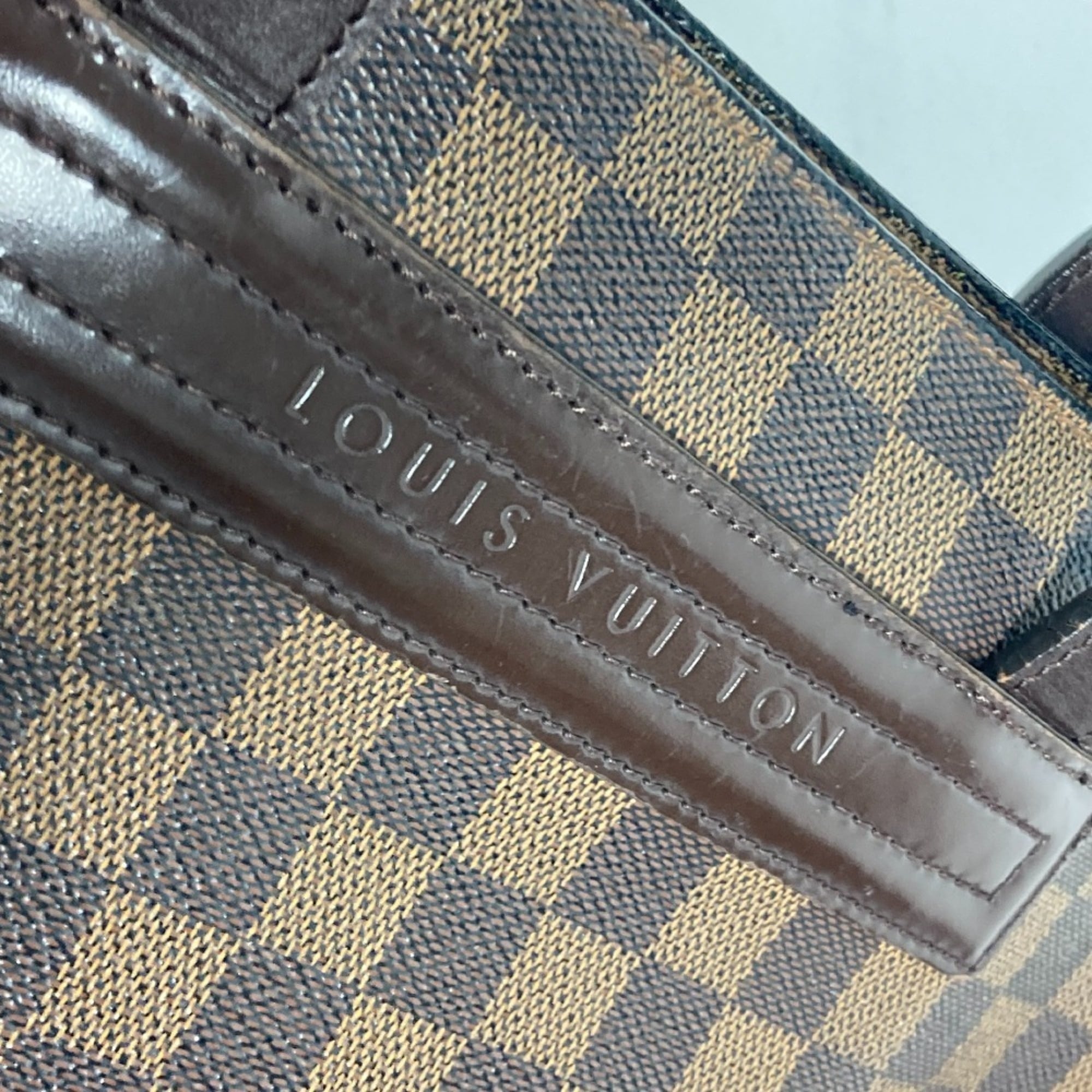 Louis Vuitton Brown Damier Canvas Shoulder Bag Tote Bag (Pre-Owned)