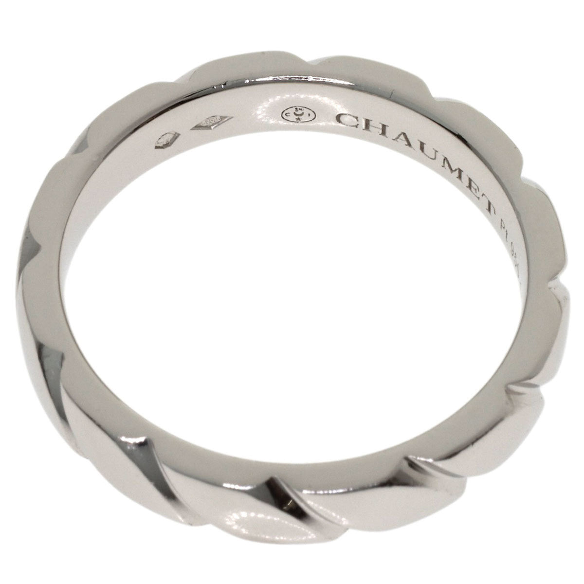 Chaumet Platinum 950 Band Ring (Pre-Owned)