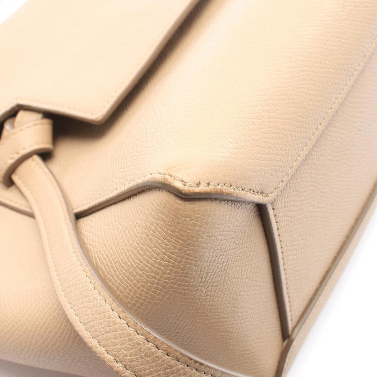 Celine Beige Leather Handbag (Pre-Owned)