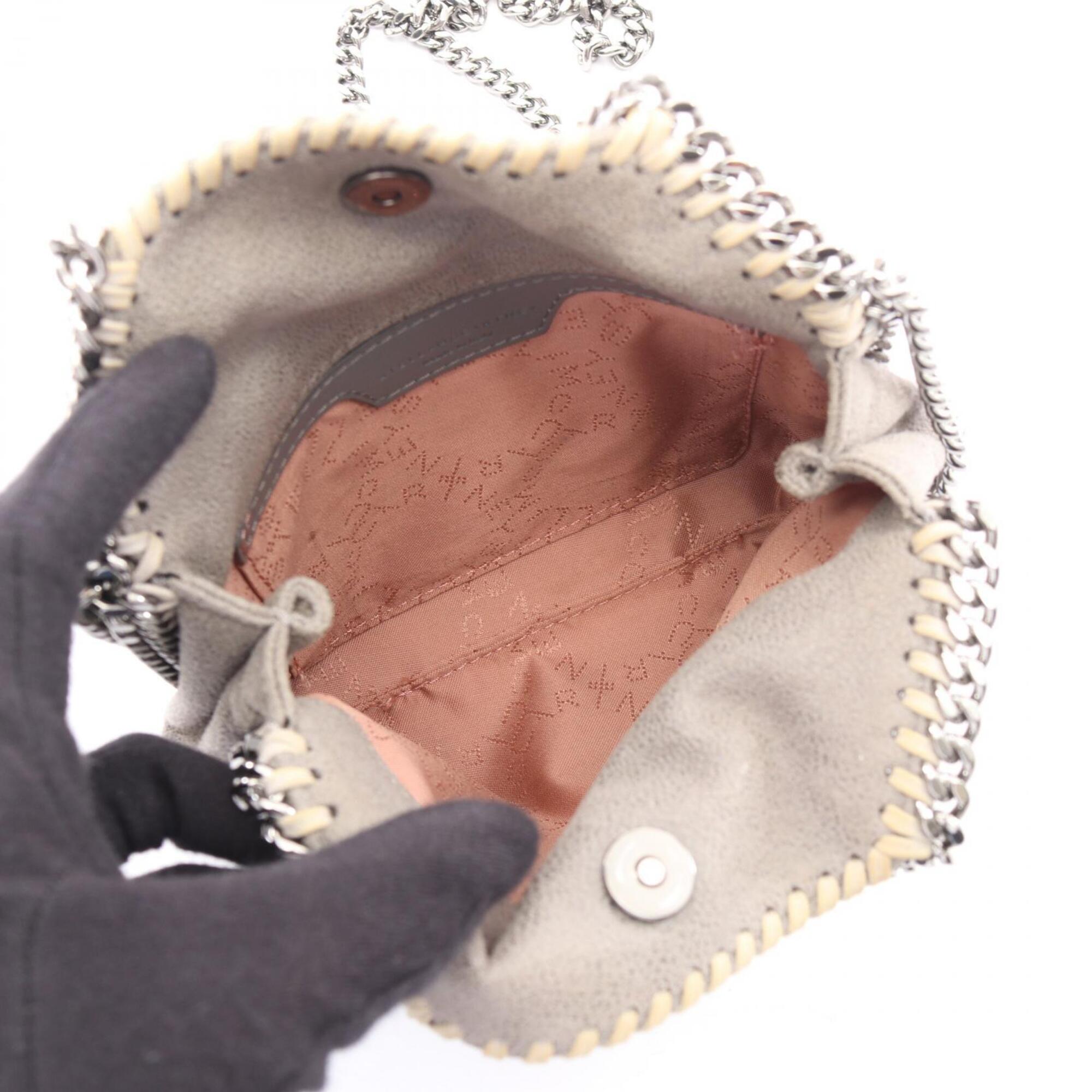 Stella Mccartney Gray Handbag Shoulder Bag (Pre-Owned)