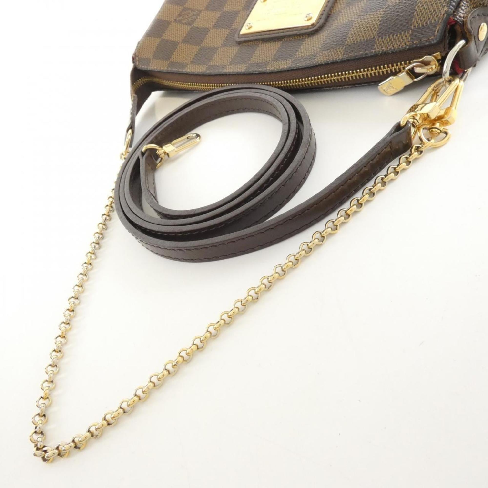 Louis Vuitton Ebene Coated Canvas Shoulder Bag (Pre-Owned)