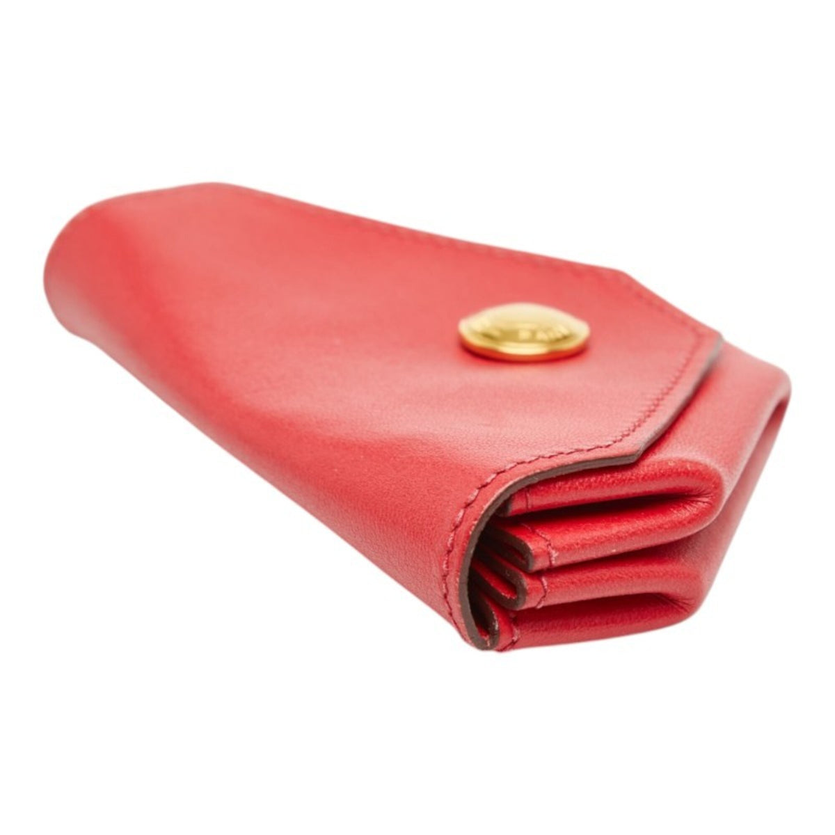 Hermes Red Color Rouge Casaque Coin Purse/Coin Case (Pre-Owned)
