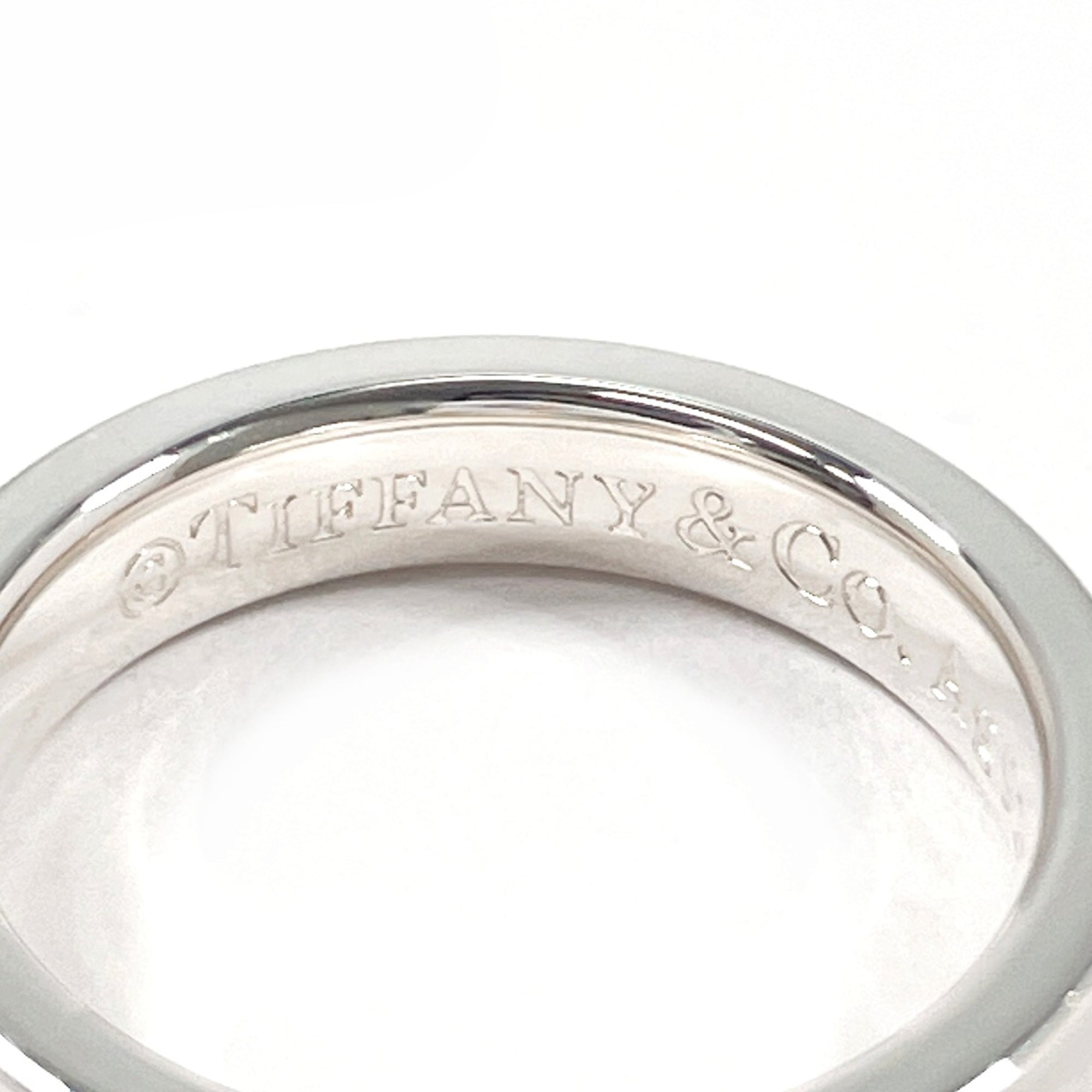 Tiffany Silver Silver 925 Band Ring (Pre-Owned)