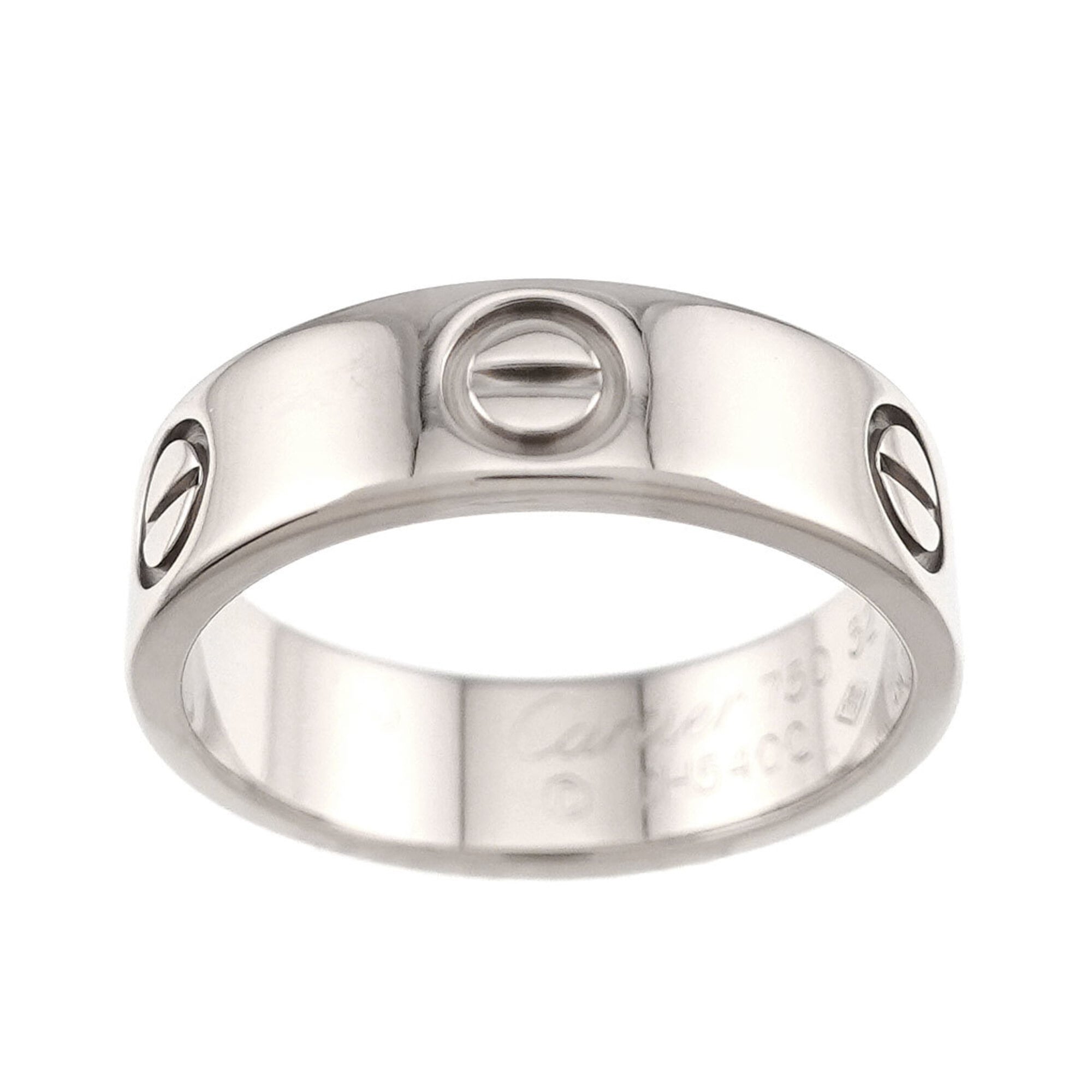 Cartier White Gold (18K) Band Ring (Pre-Owned)
