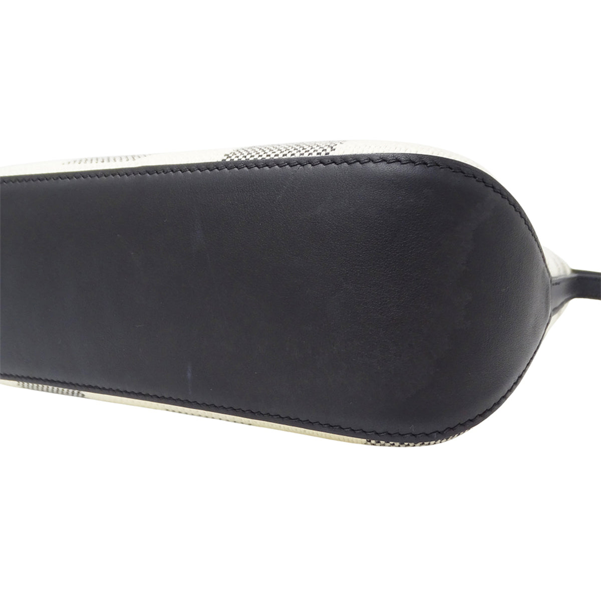 Hermes Black Toile H Handbag Shoulder Bag (Pre-Owned)