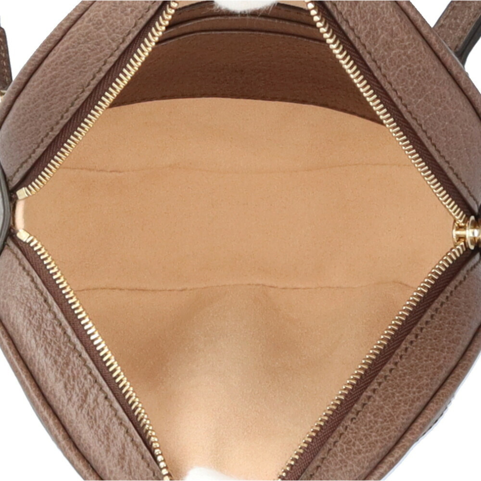 Gucci Beige Brown Gg Supreme Leather Backpack (Pre-Owned)