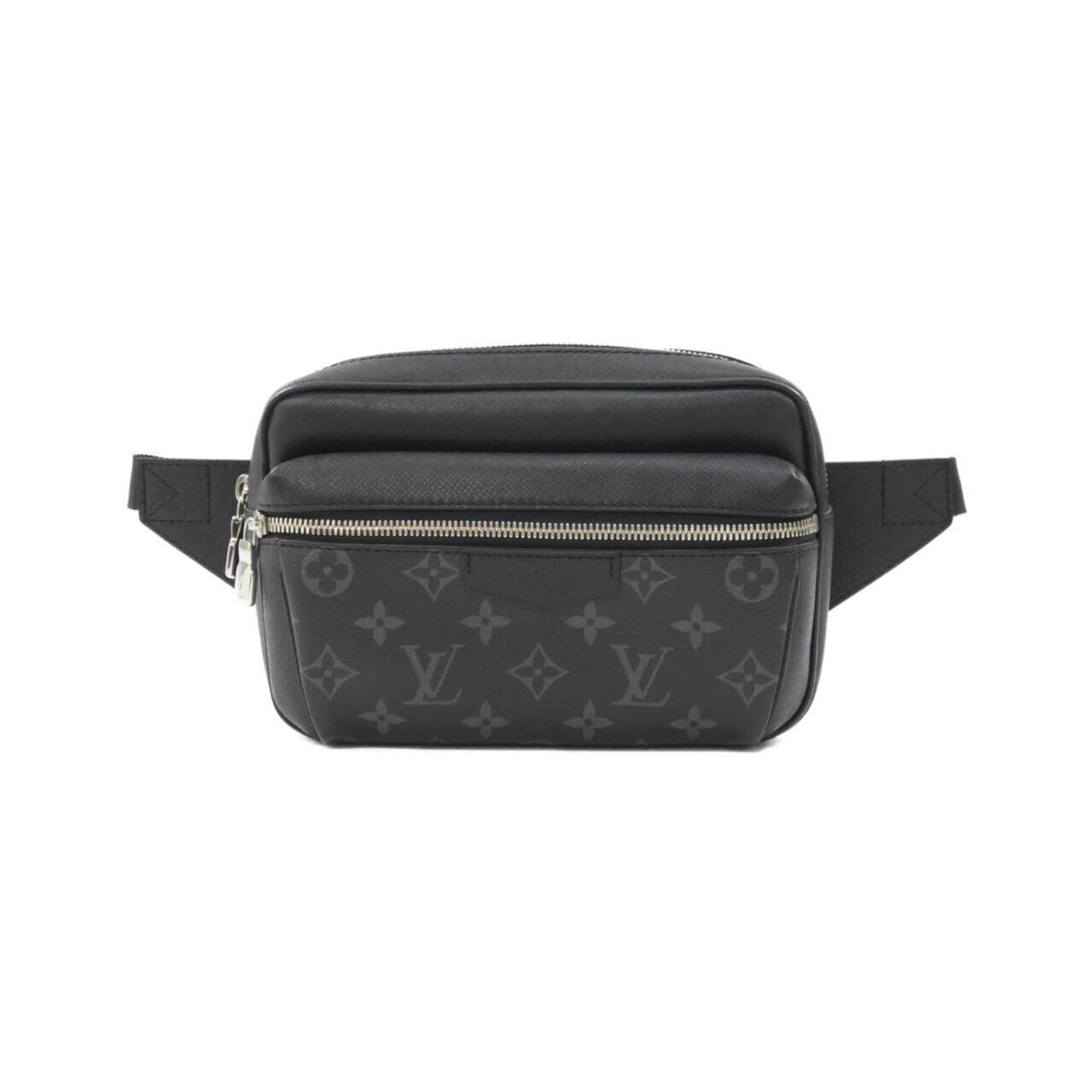 Louis Vuitton Black Coated Canvas Shoulder Bag (Pre-Owned)