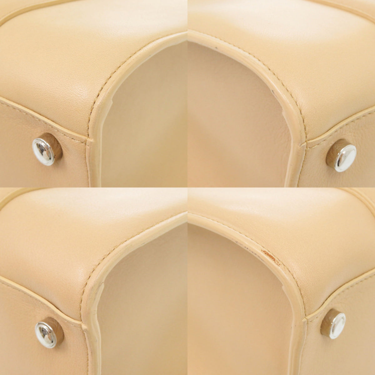 Cartier Beige Leather Tote Bag (Pre-Owned)