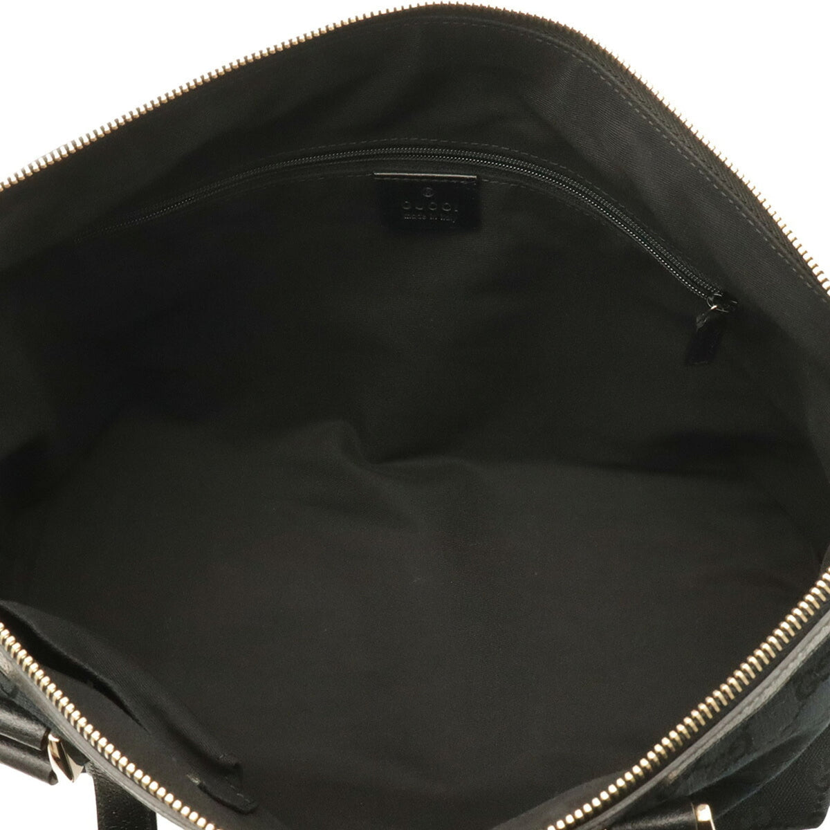 Gucci Black Gg Canvas Shoulder Bag Tote Bag (Pre-Owned)