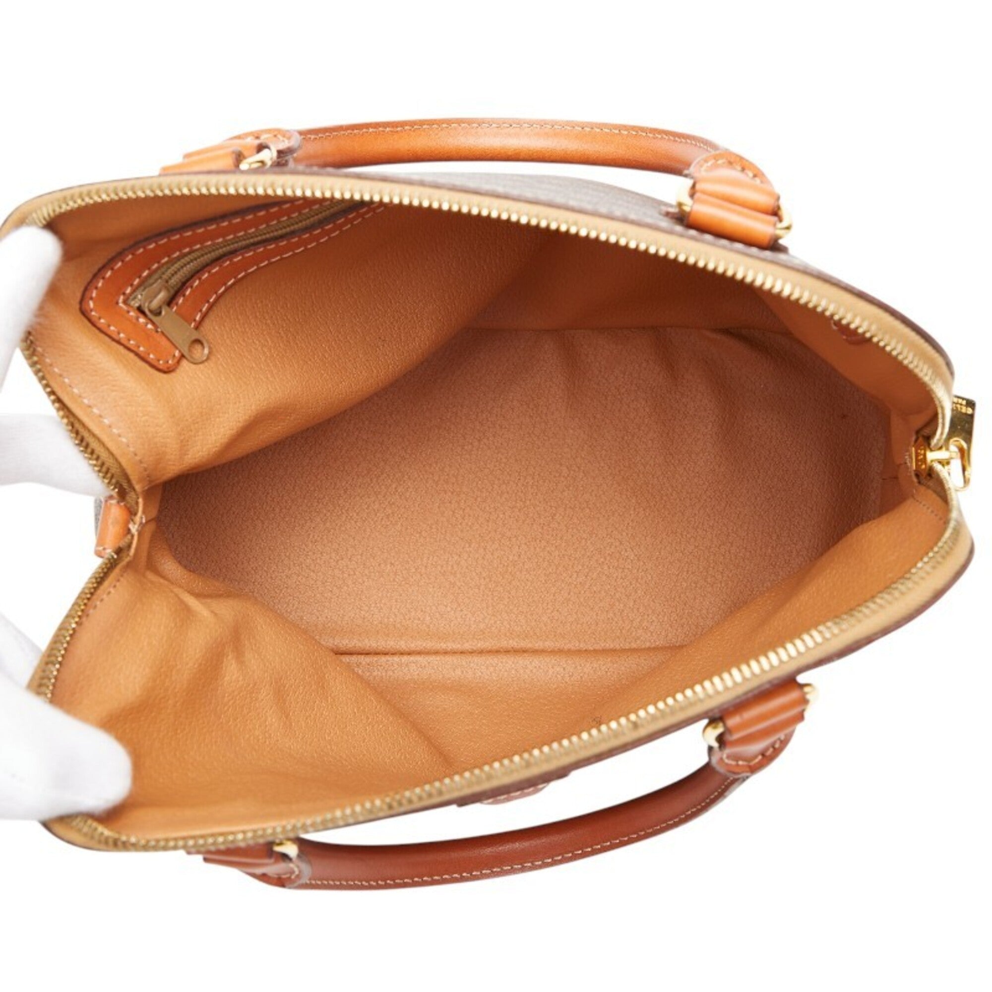 Celine Brown Pvc Leather Handbag (Pre-Owned)