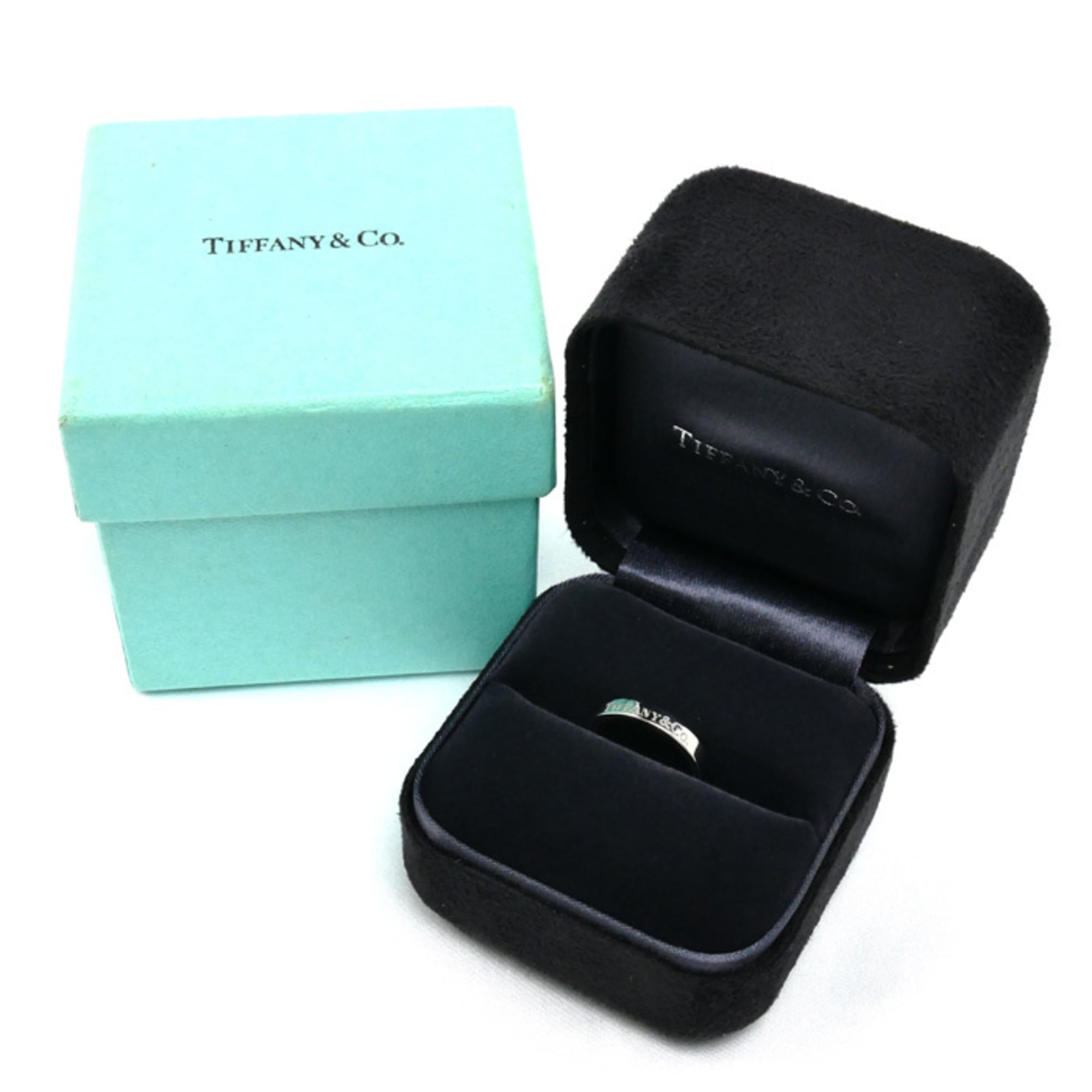 Tiffany Platinum 950 Band Ring (Pre-Owned)