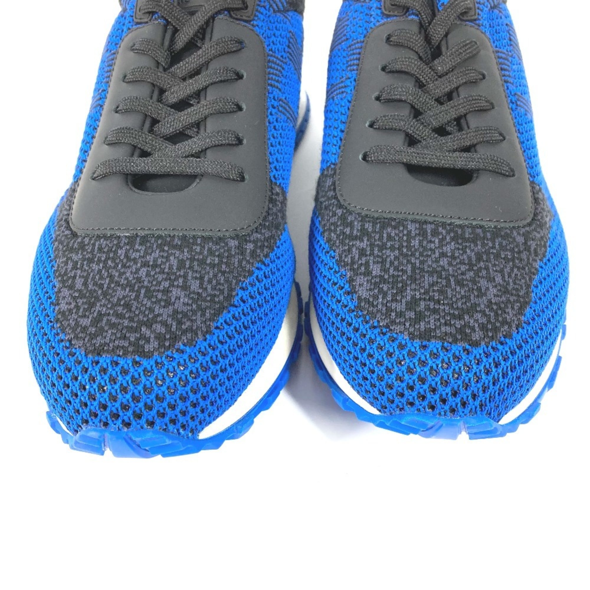 Louis Vuitton Black Blue Sneakers (Pre-Owned)