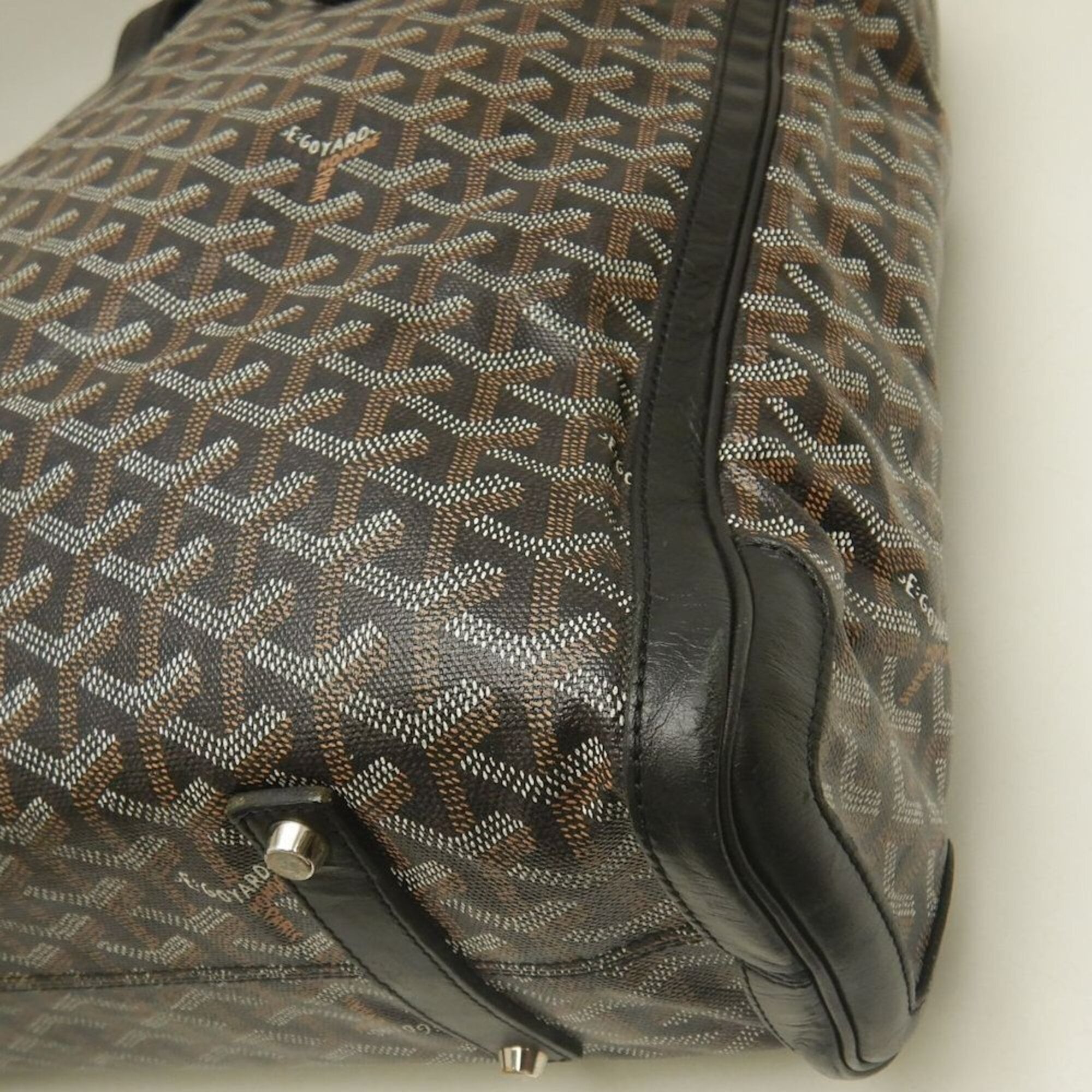 Goyard Black Coated Canvas Tote Bag (Pre-Owned)