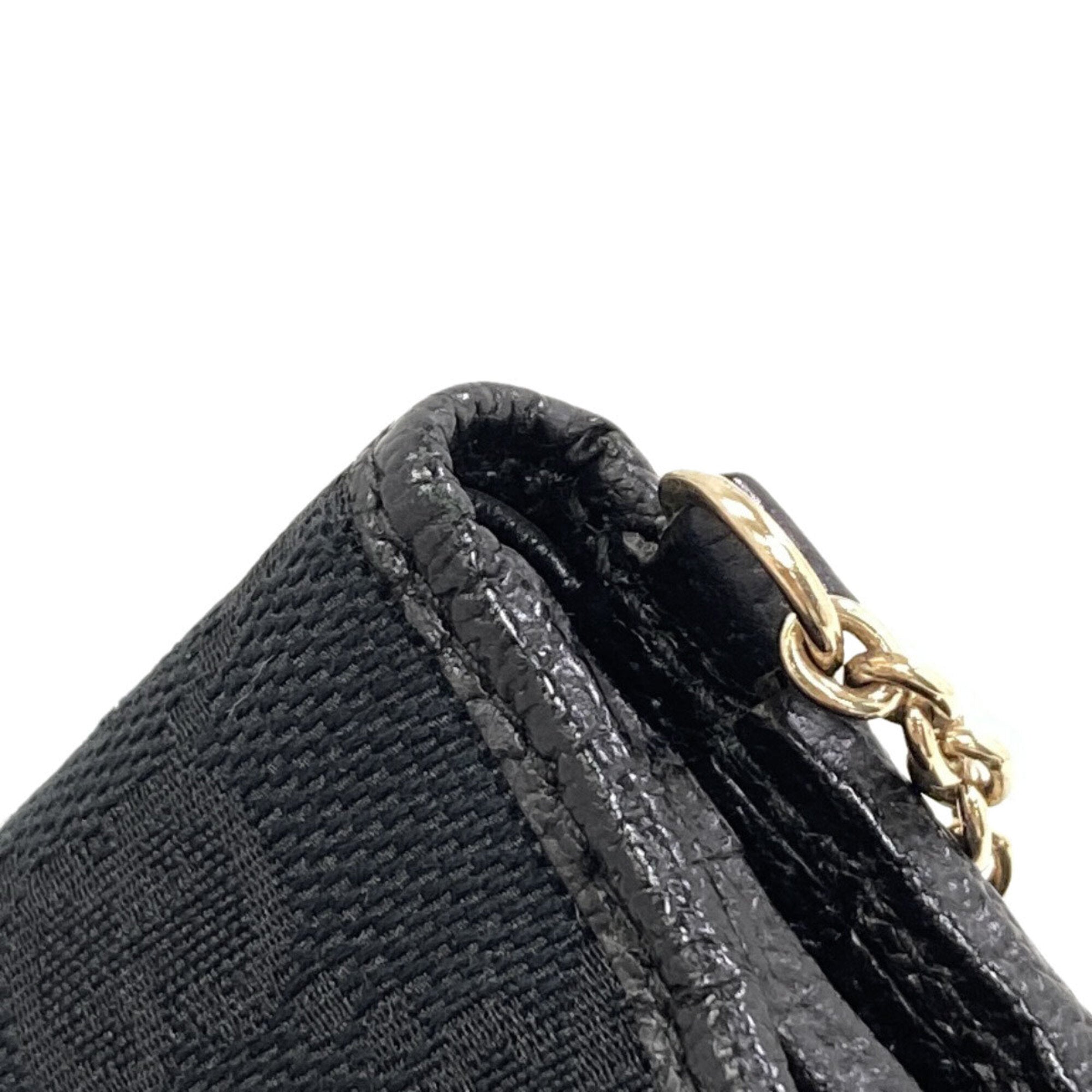 Gucci Black Canvas Wallet (Bi-Fold) (Pre-Owned)