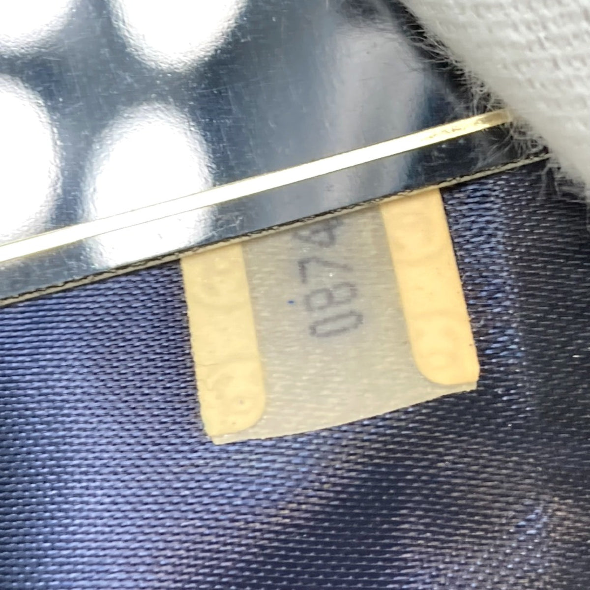 Chanel Blue Leather Shoulder Bag (Pre-Owned)