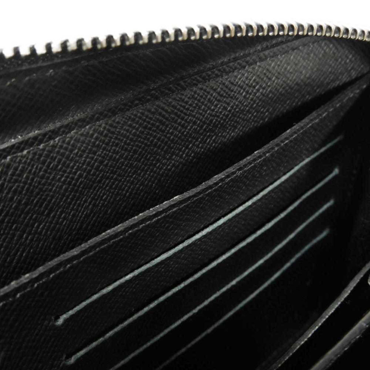 Louis Vuitton Black Monogram Eclipse Noir Monogram Eclipse Long Wallet (Bi-Fold) (Pre-Owned)