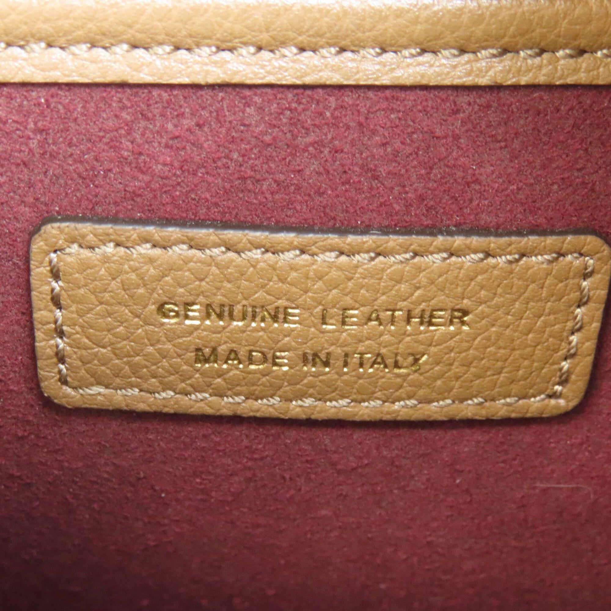 Tod's Brown Leather Shoulder Bag (Pre-Owned)