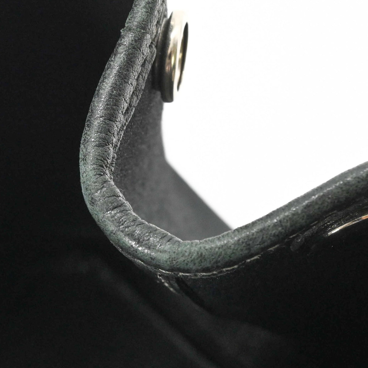 Hermes Garden Black Toile Officier Handbag Tote Bag (Pre-Owned)