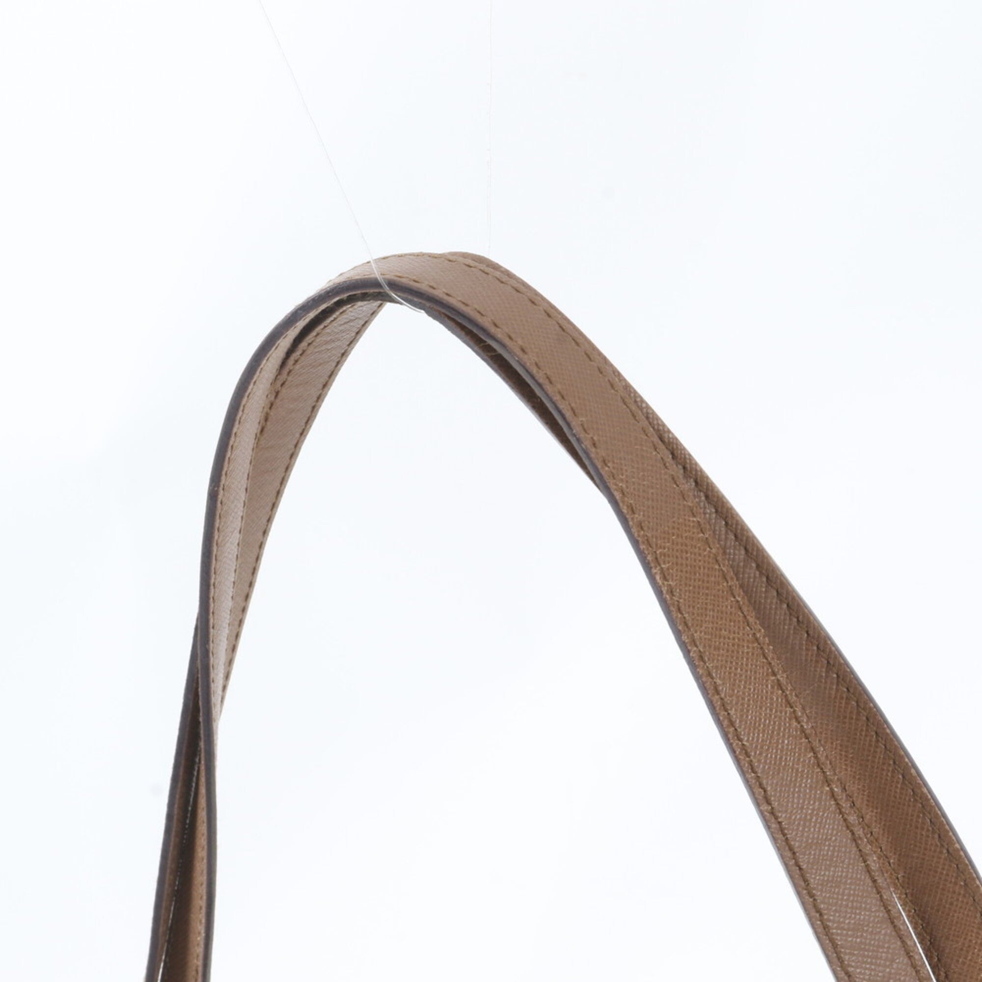 Salvatore Ferragamo Brown Leather Handbag Shoulder Bag Tote Bag (Pre-Owned)