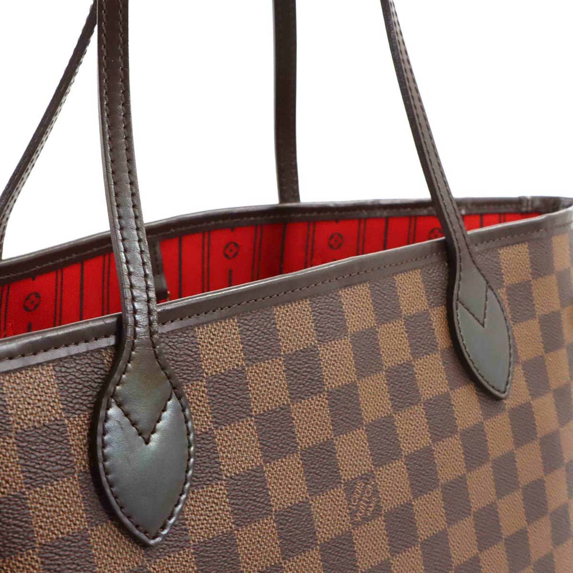 Louis Vuitton Cerise Ebene Damier Canvas Tote Bag (Pre-Owned)