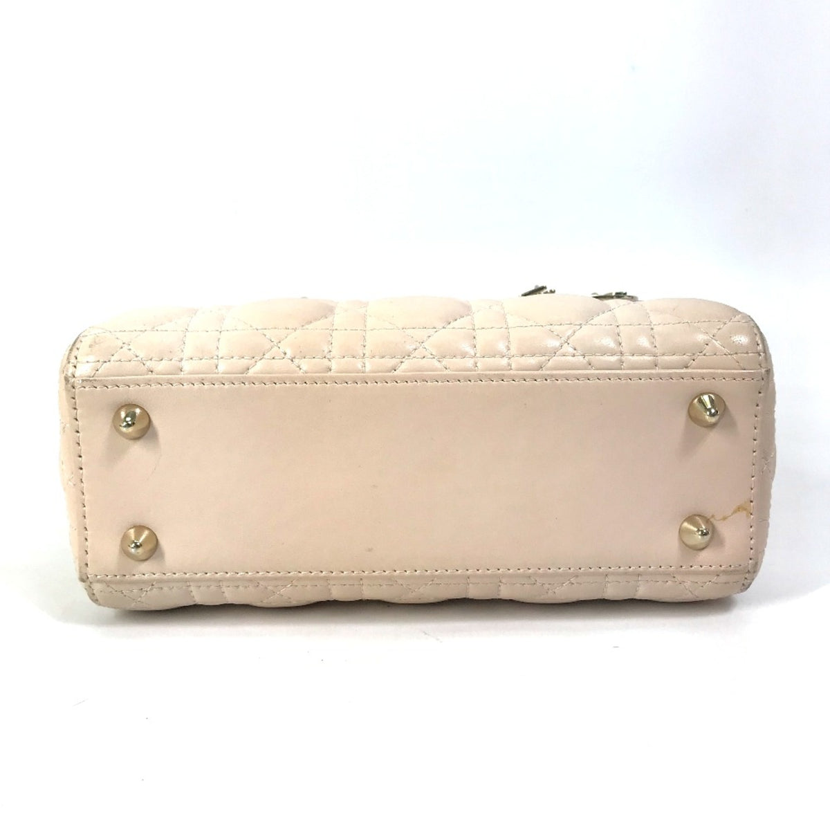 Christian Dior Beige Leather Handbag (Pre-Owned)