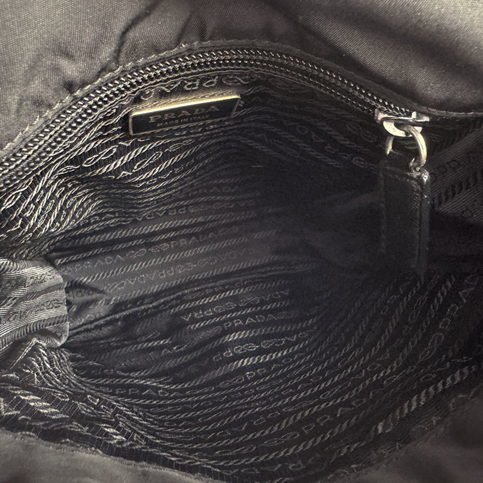 Prada Black Nylon Shoulder Bag (Pre-Owned)