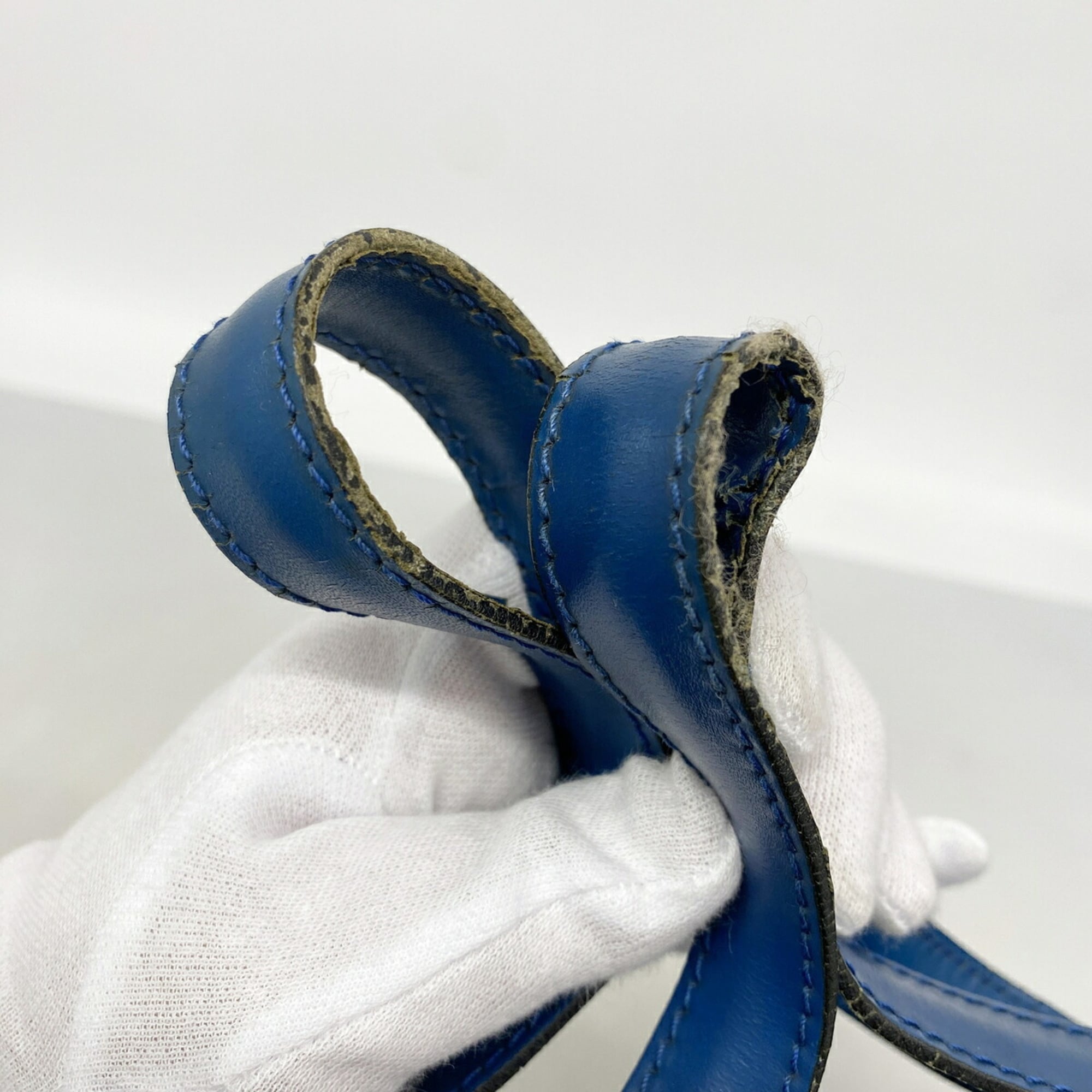 Louis Vuitton Toledo Blue Handbag (Pre-Owned)