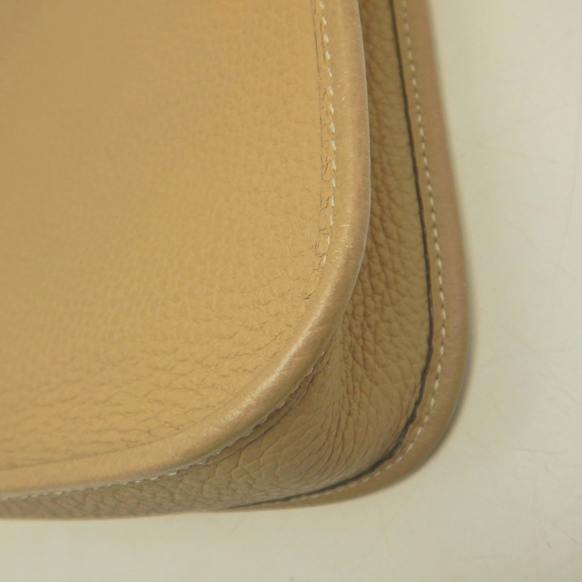 Hermes Brown Taurillon Clemence Leather Shoulder Bag (Pre-Owned)