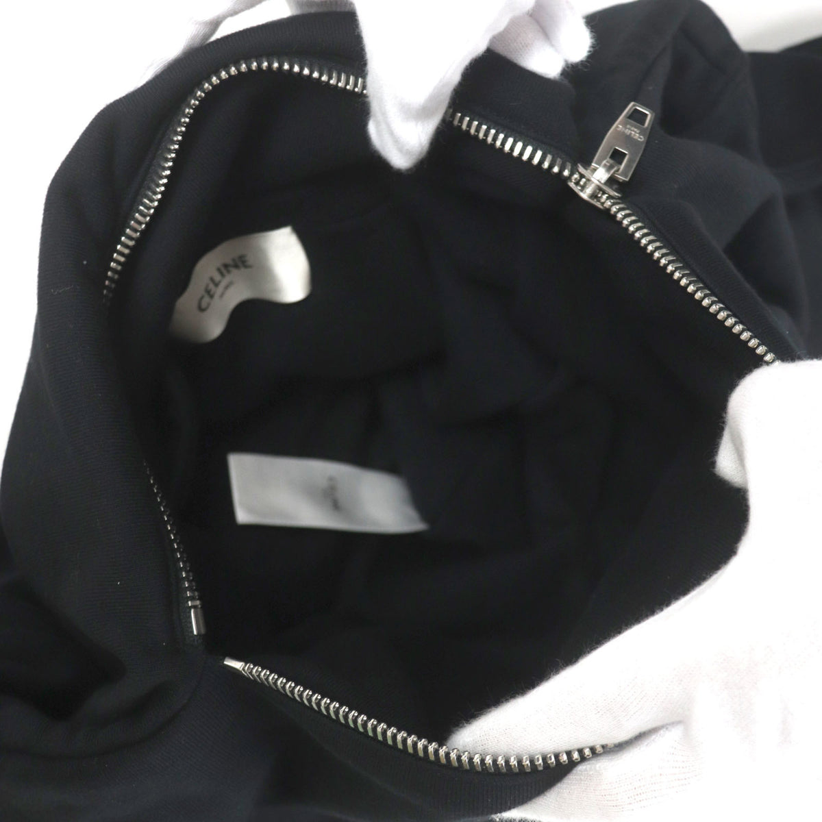 Celine Black Wool Shoulder Bag (Pre-Owned)