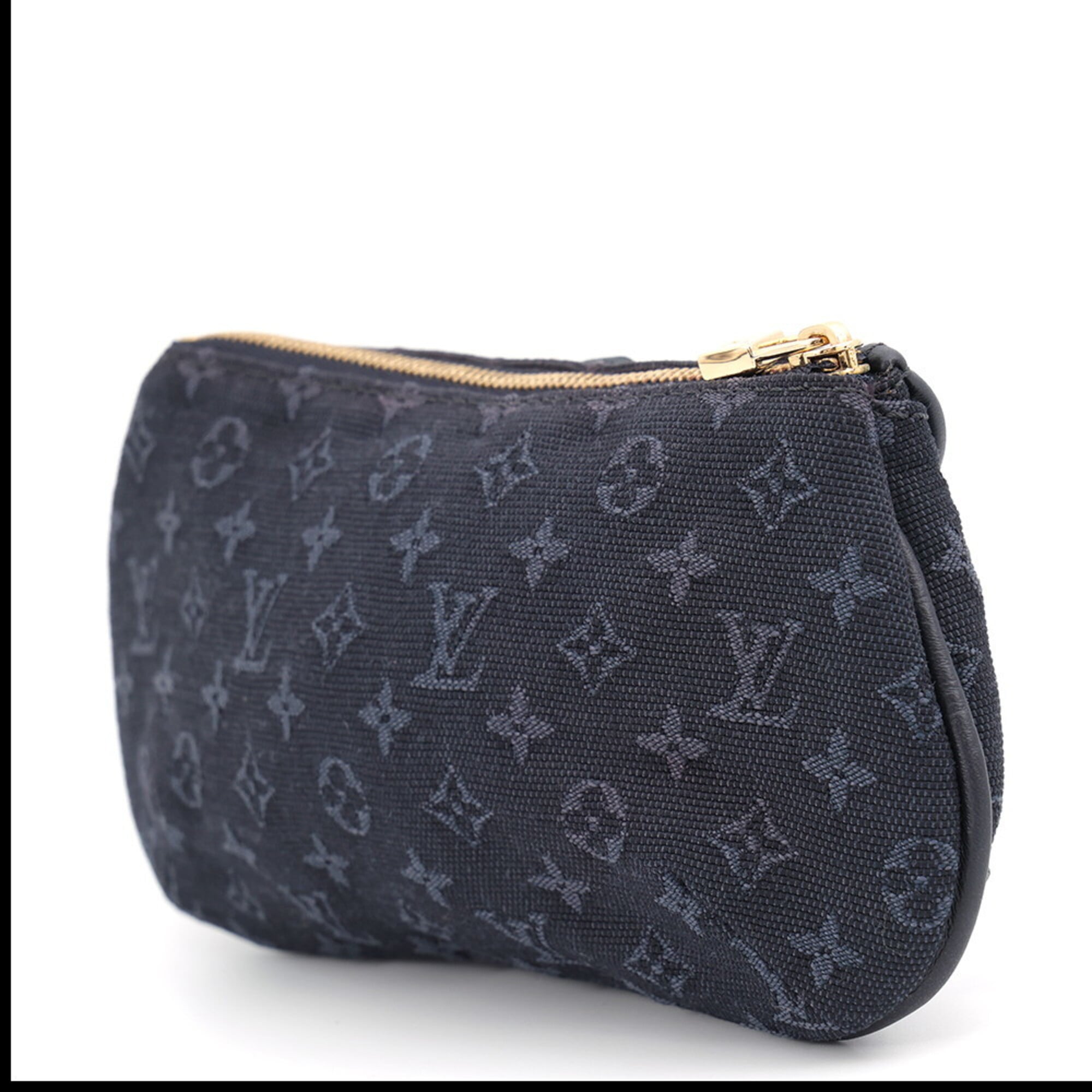 Louis Vuitton Blue Monogram Mini Pouch (Pre-Owned)