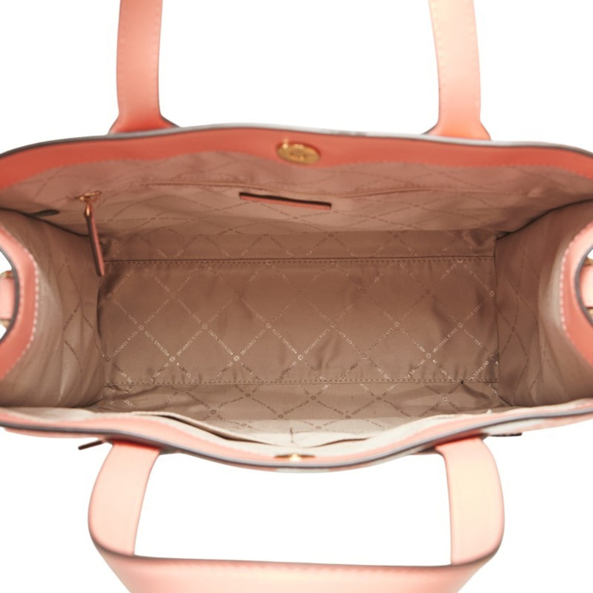 Michael Kors Pink Pvc Leather Shoulder Bag Tote Bag (Pre-Owned)