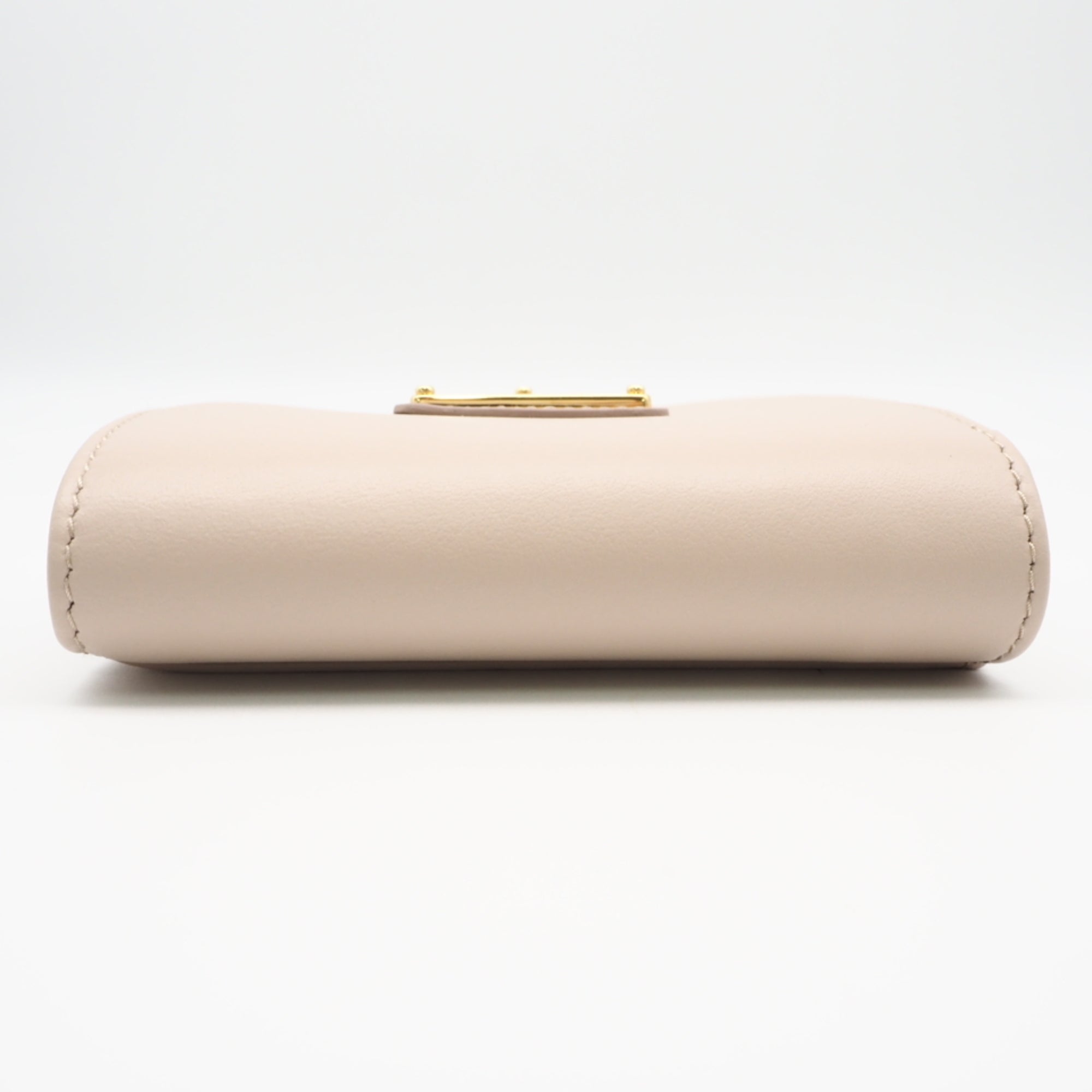 Prada Pink Leather Wallet (Tri-Fold) (Pre-Owned)