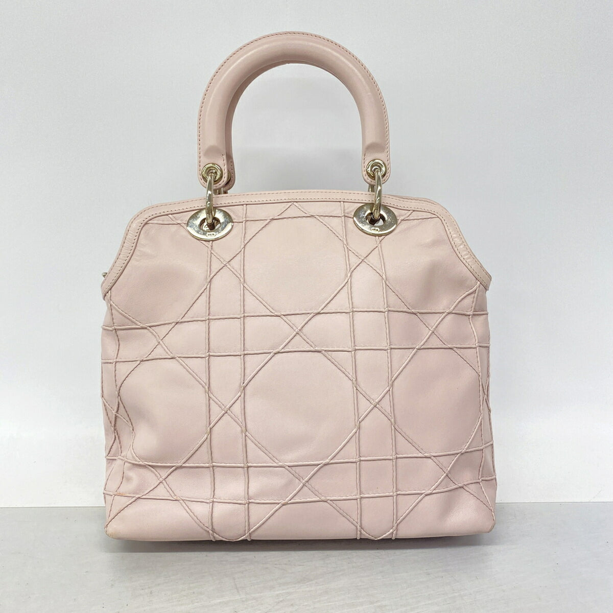 Christian Dior Pink Leather Handbag (Pre-Owned)