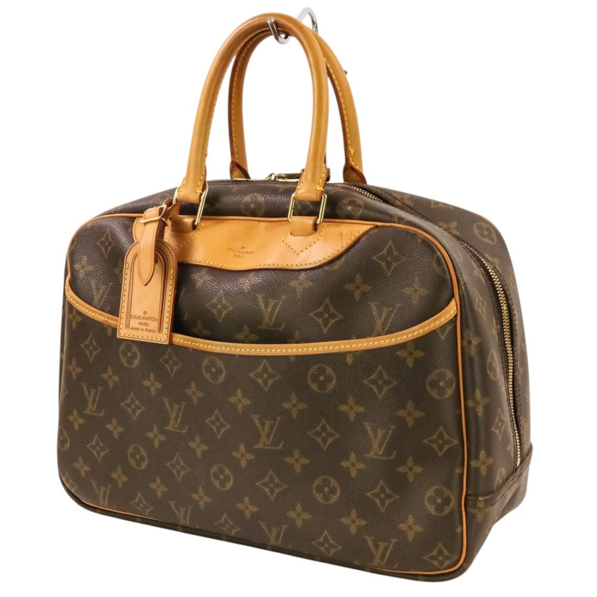 Louis Vuitton Brown Handbag Tote Bag (Pre-Owned)