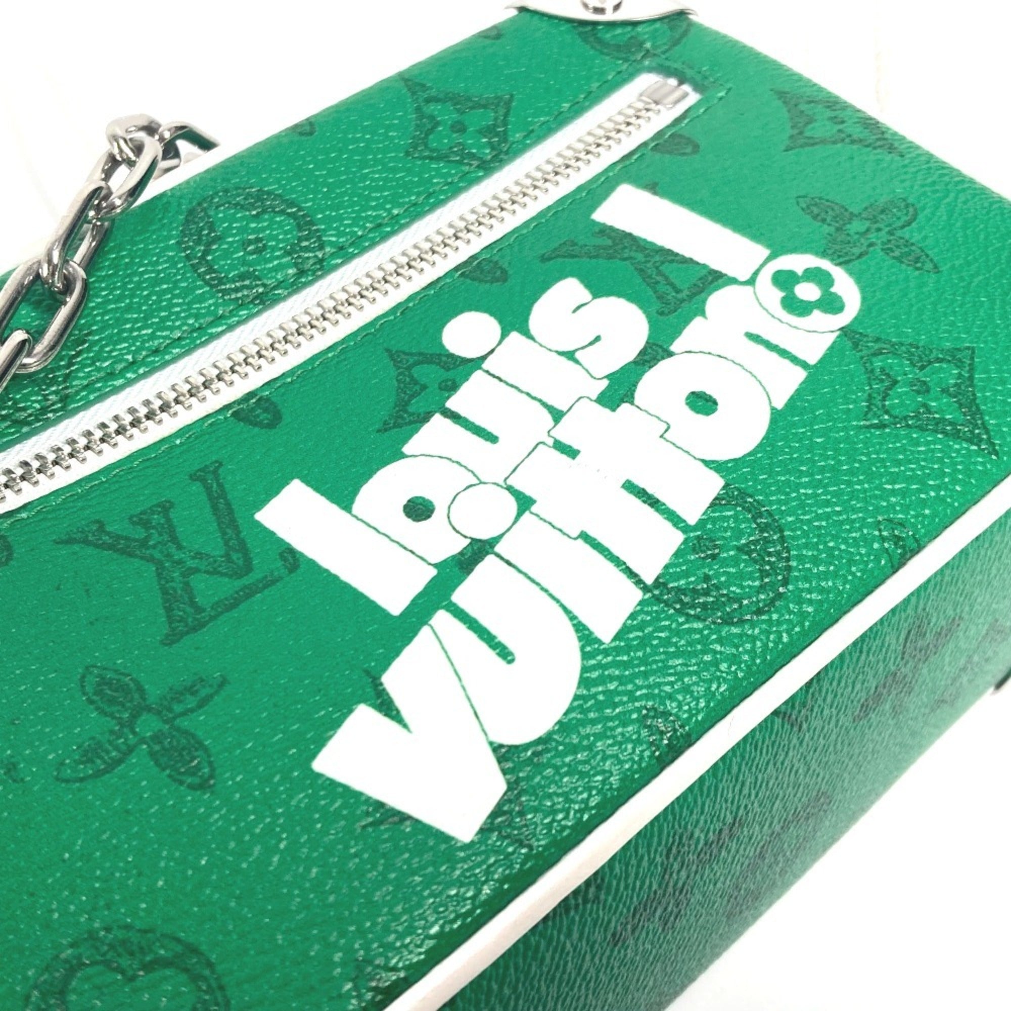 Louis Vuitton Monogram Green Monogram Pochette Shoulder Bag (Pre-Owned)