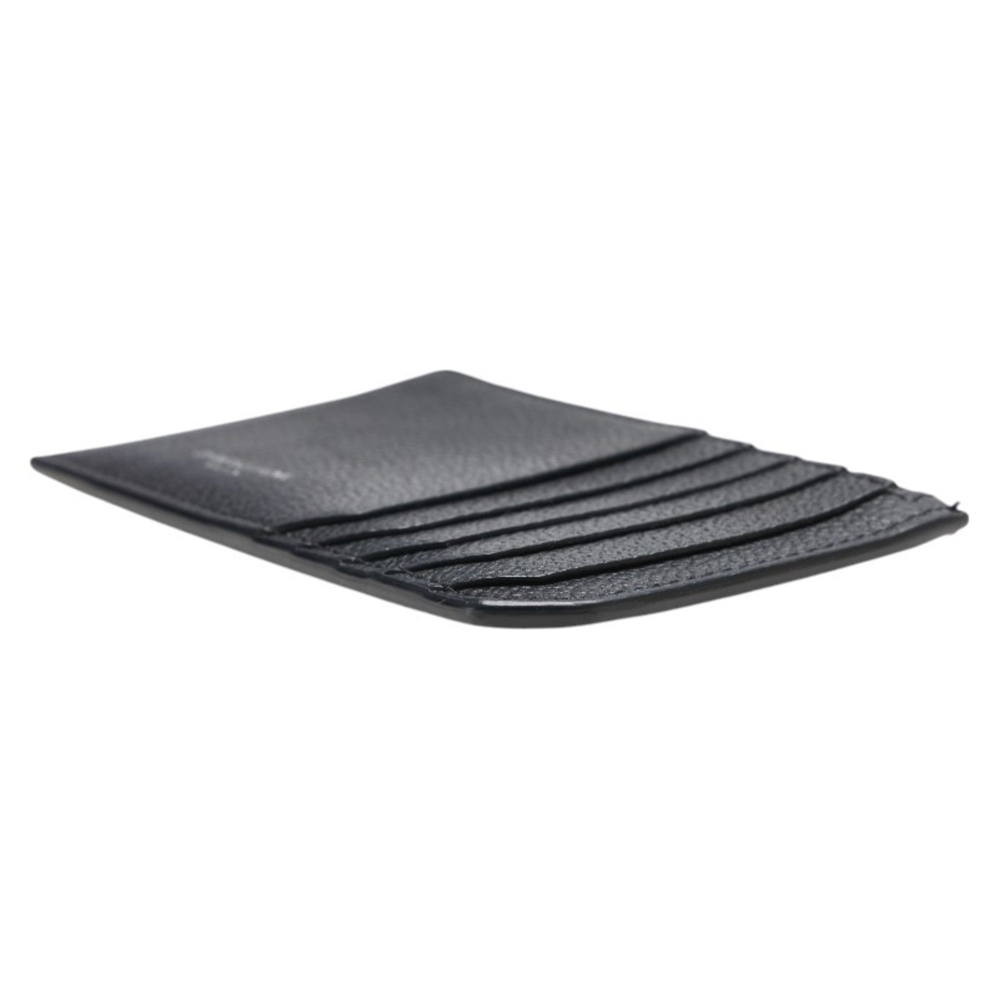Saint Laurent Black Leather Coin Purse/Coin Case (Pre-Owned)
